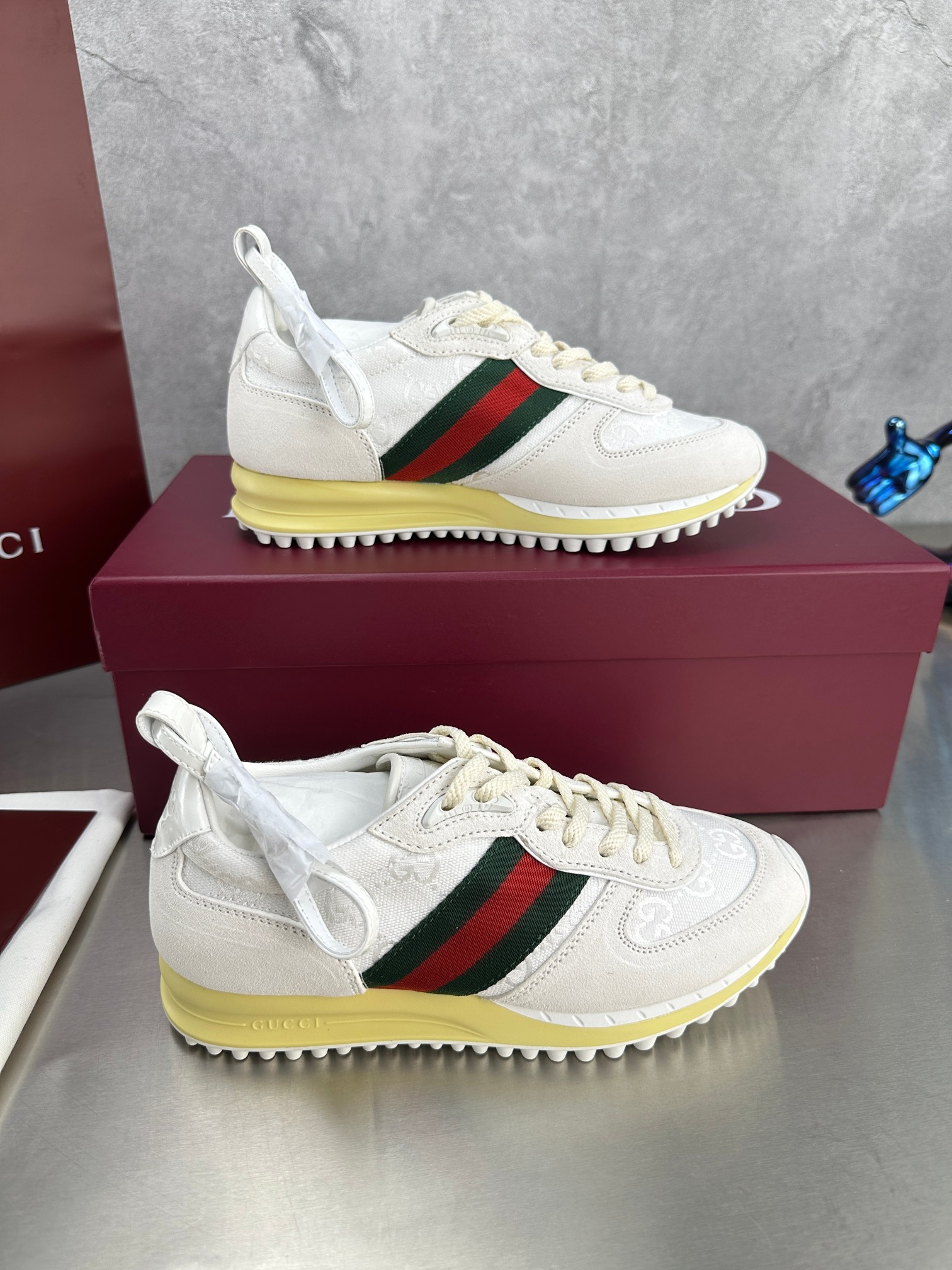 Gucci Male Sneakers Breathable M-s