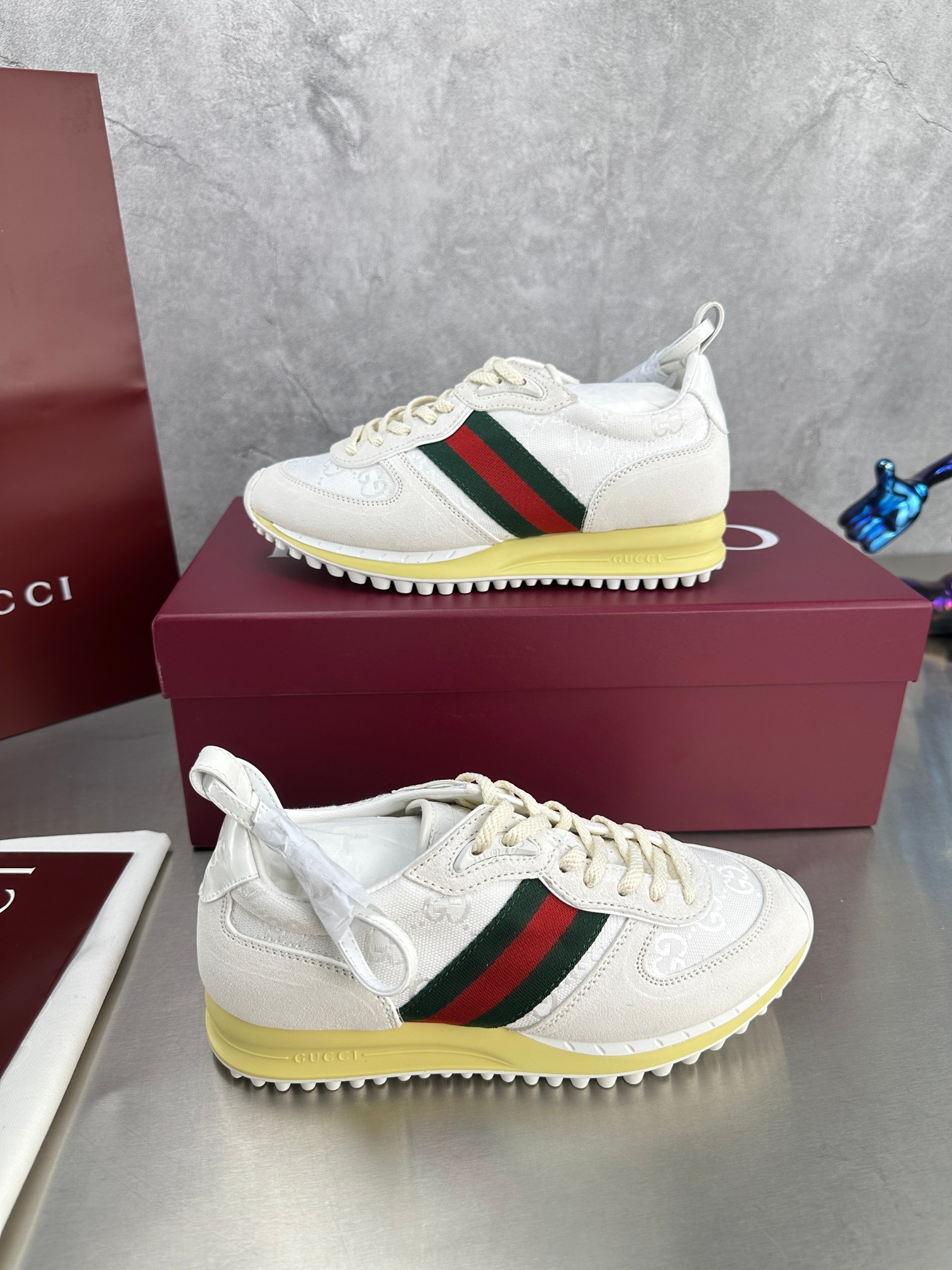 Gucci Male Sneakers Breathable M-s