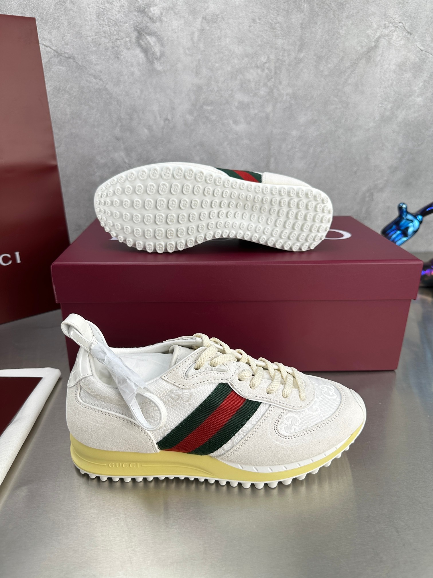 Gucci Male Sneakers Breathable M-s