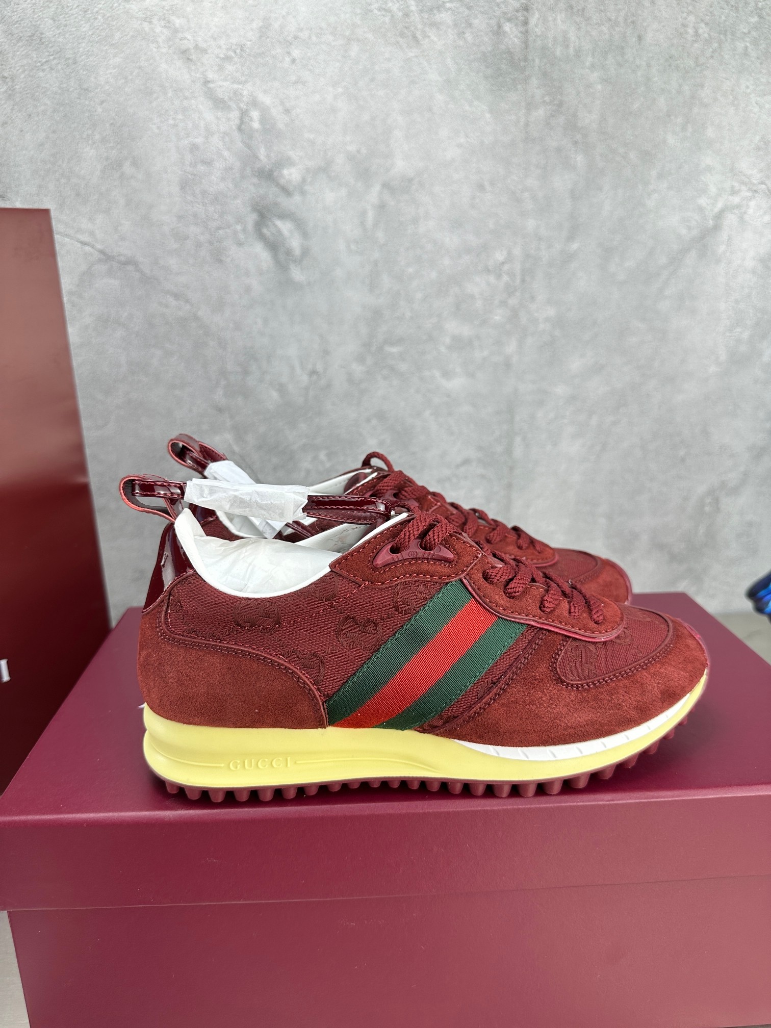 Gucci Male Sneakers Breathable M-s