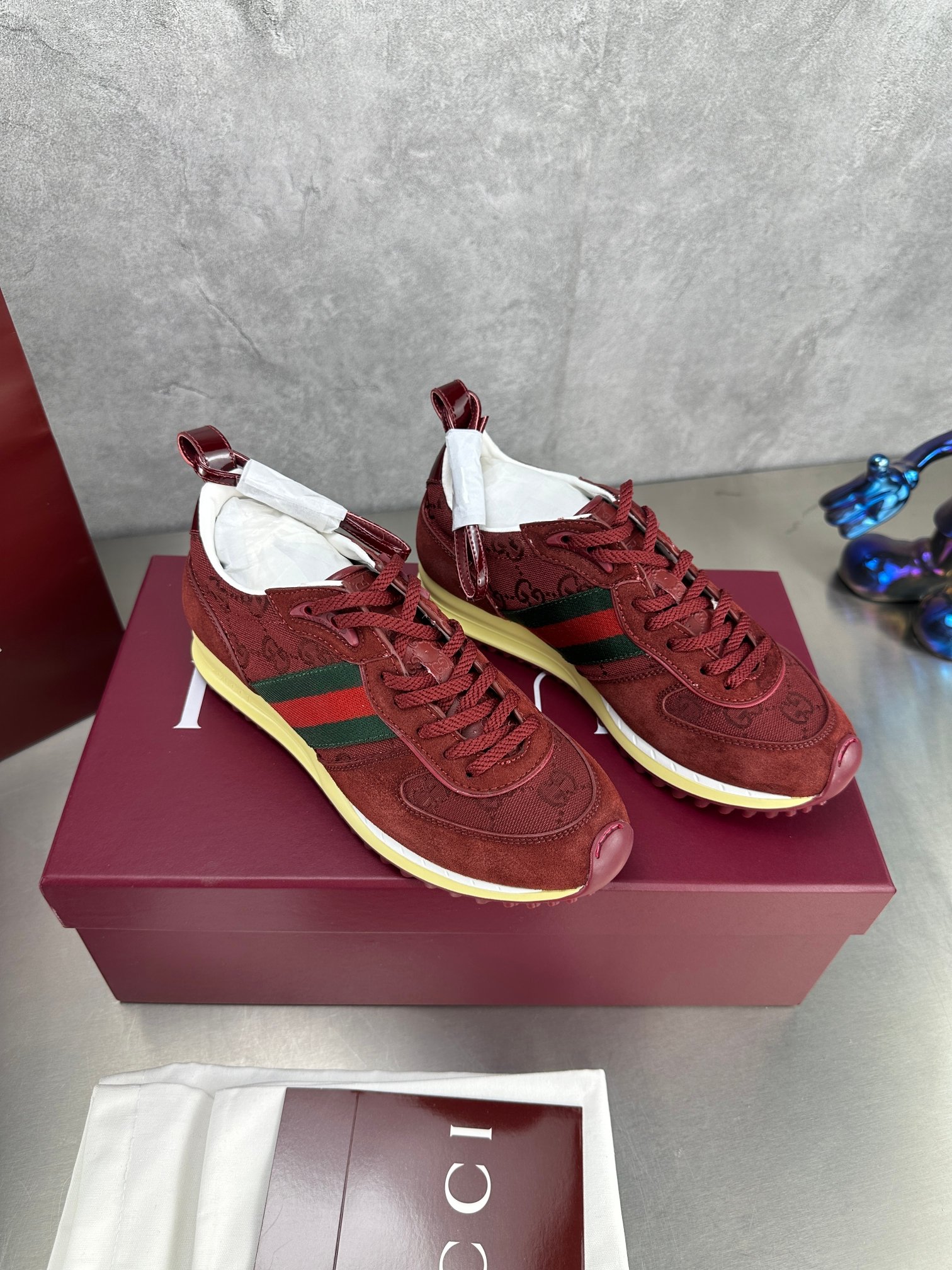 Gucci Male Sneakers Breathable M-s