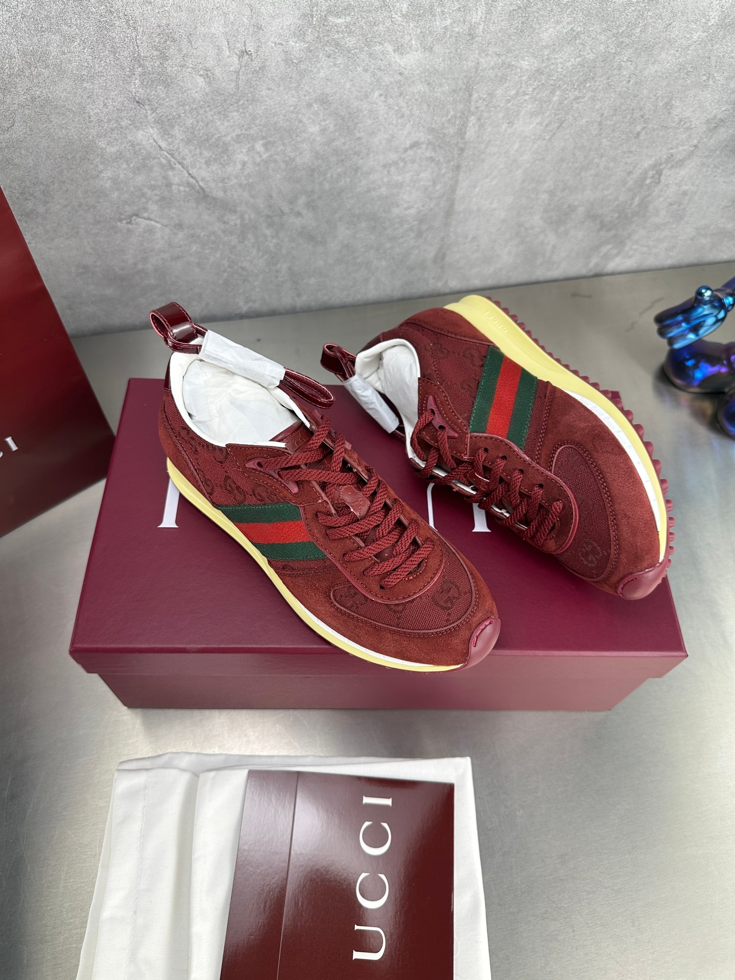 Gucci Male Sneakers Breathable M-s