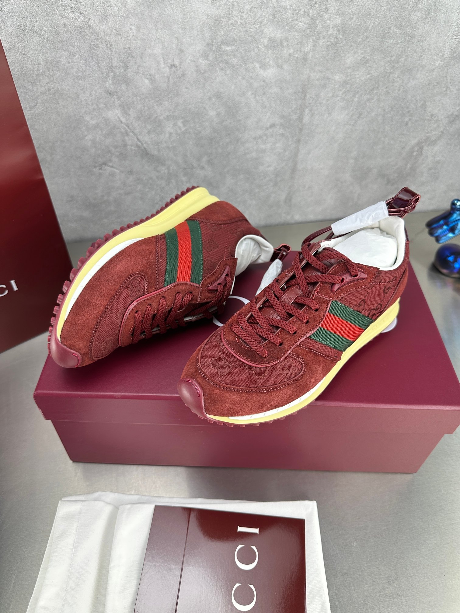 Gucci Male Sneakers Breathable M-s