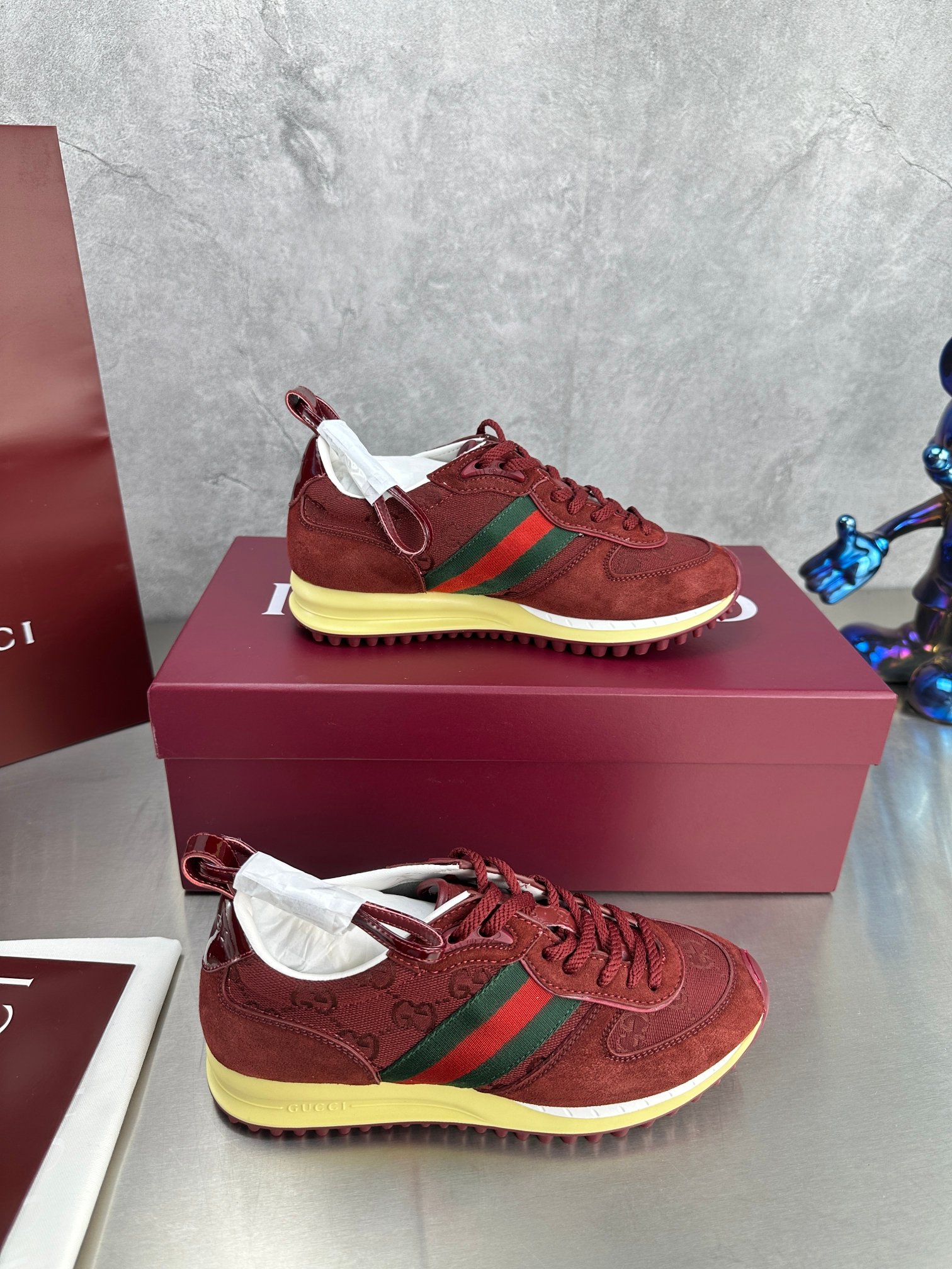 Gucci Male Sneakers Breathable M-s