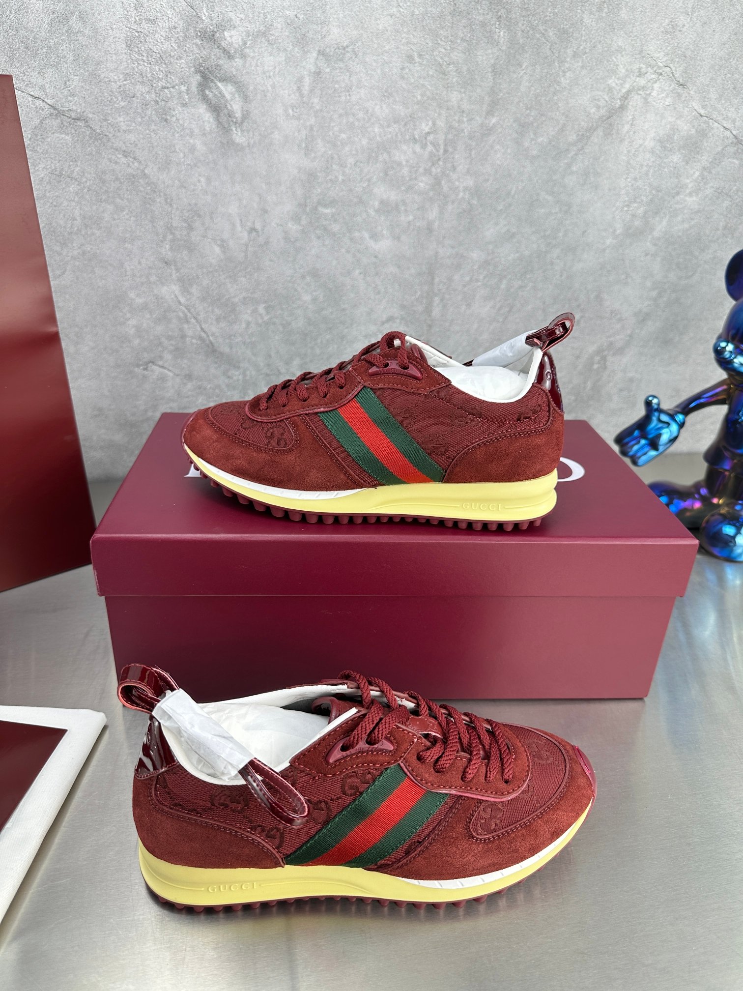 Gucci Male Sneakers Breathable M-s