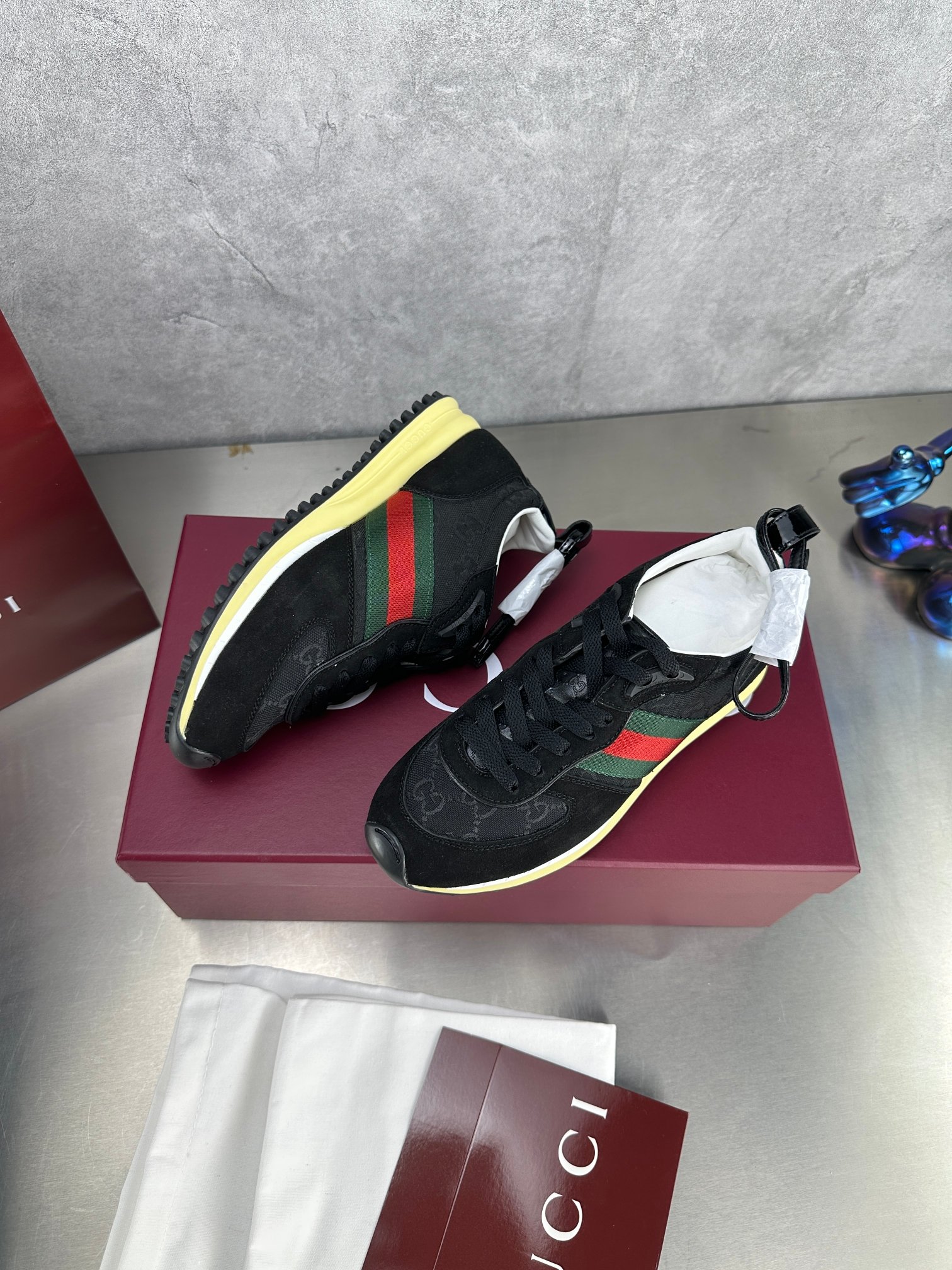 Gucci Male Sneakers Breathable M-s