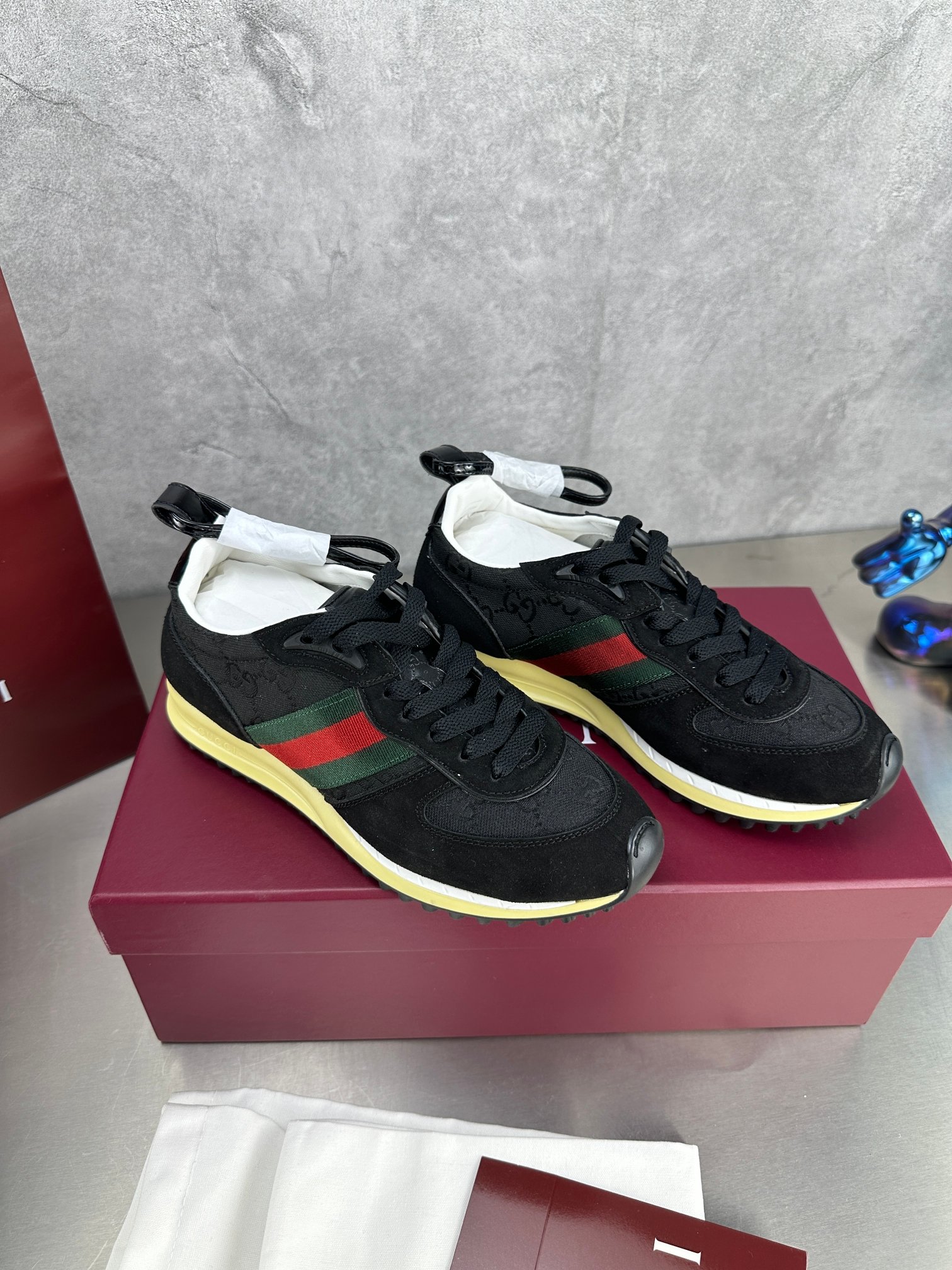 Gucci Male Sneakers Breathable M-s