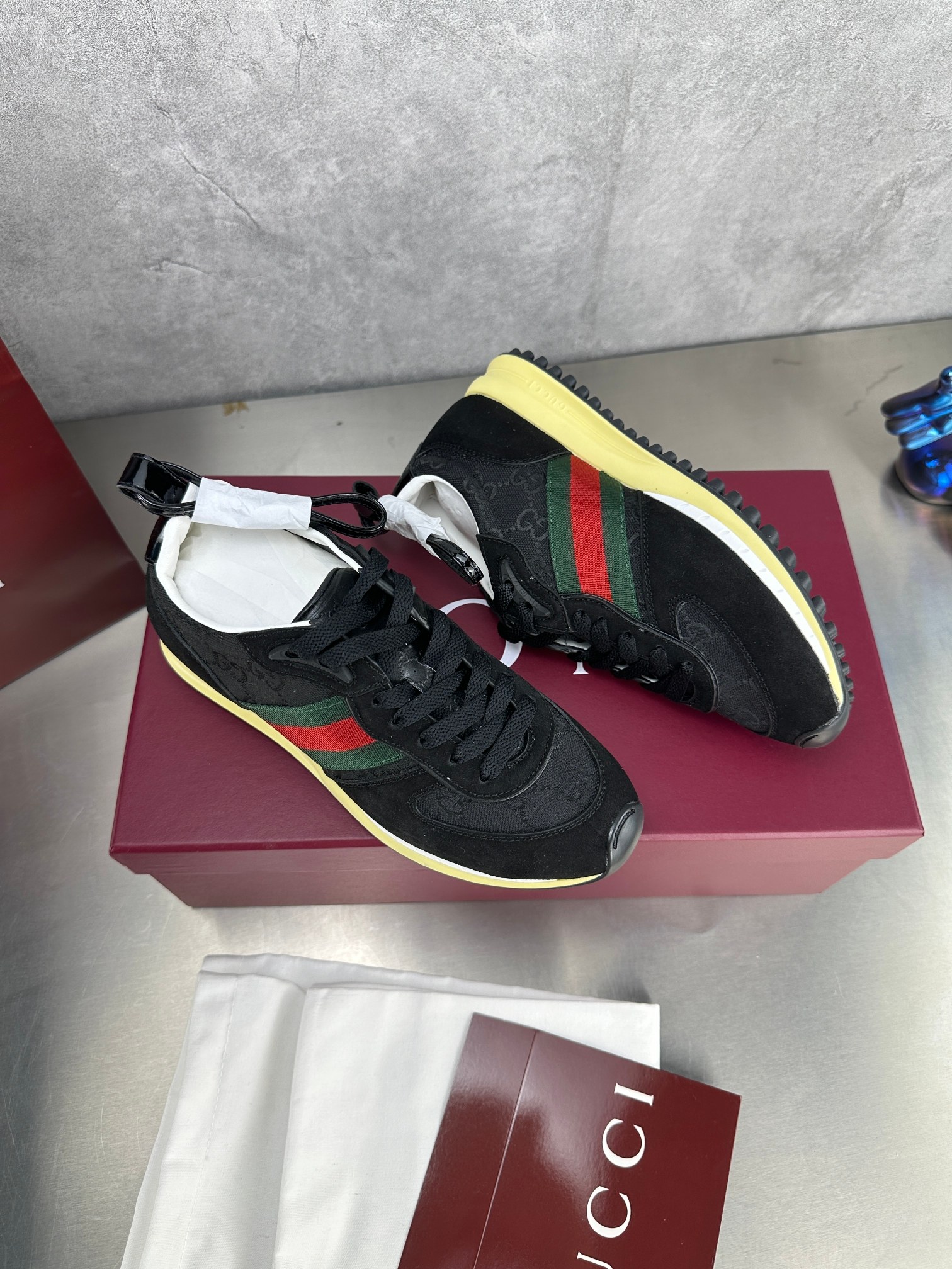 Gucci Male Sneakers Breathable M-s