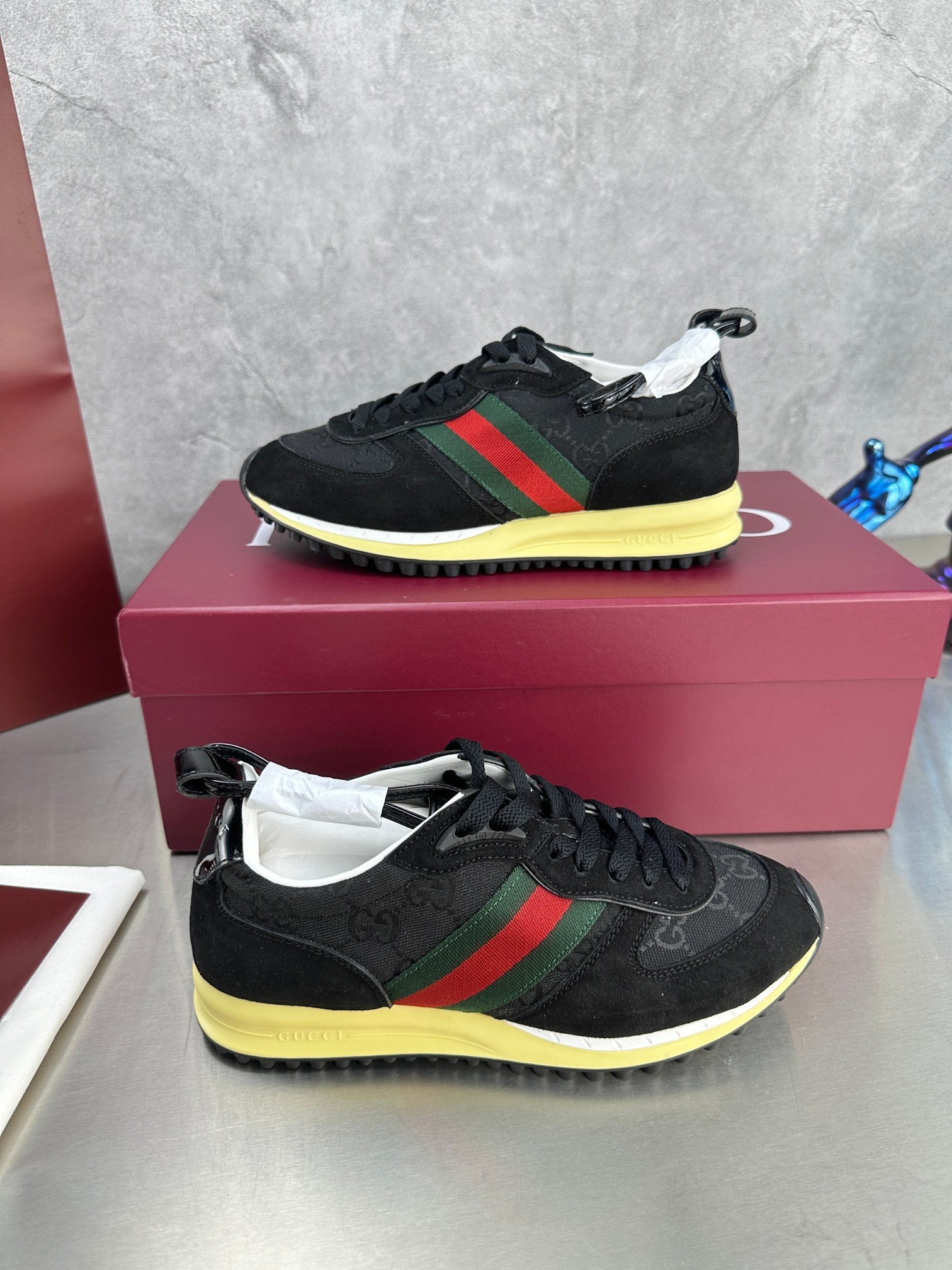 Gucci Male Sneakers Breathable M-s