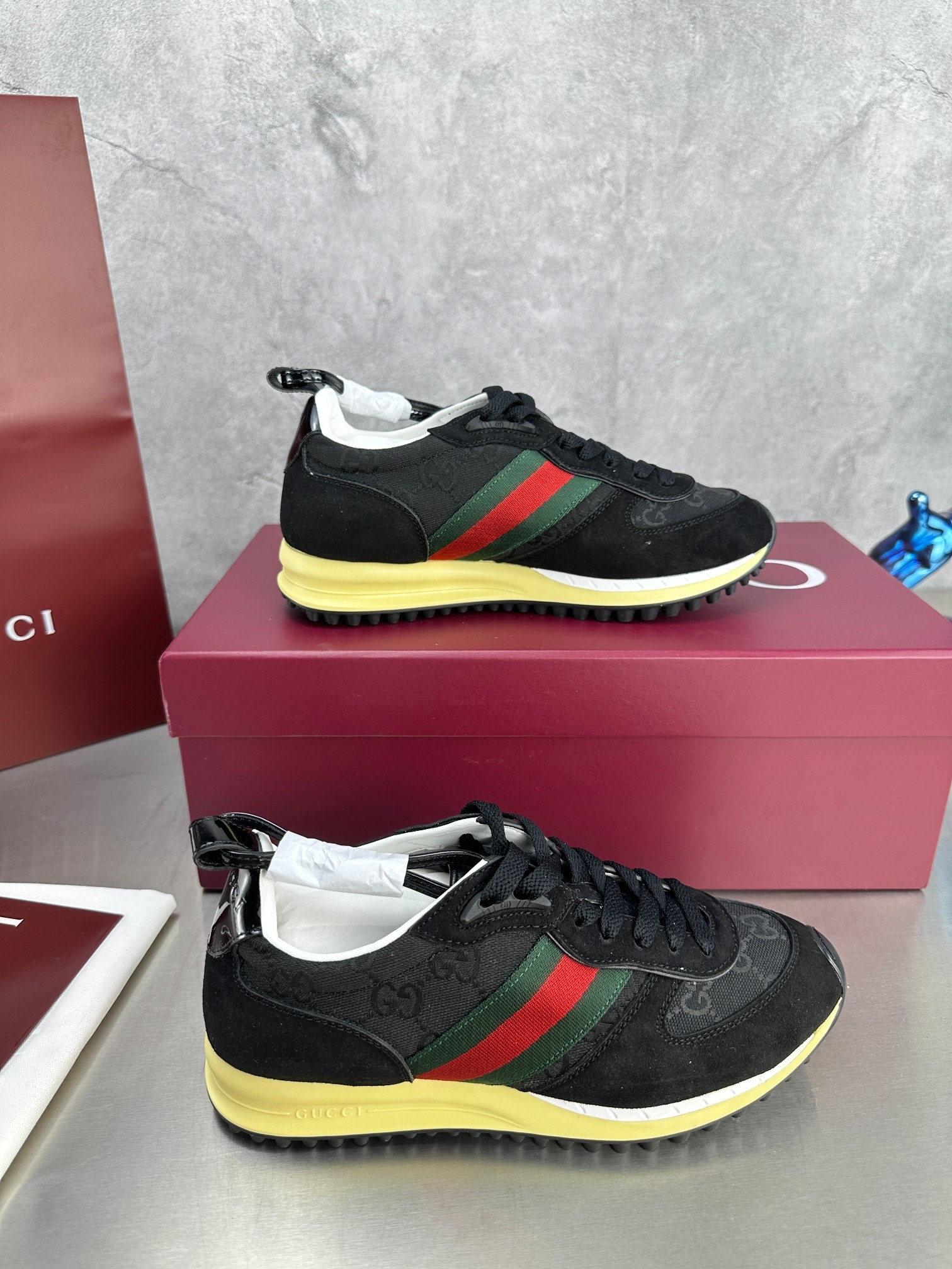 Gucci Male Sneakers Breathable M-s