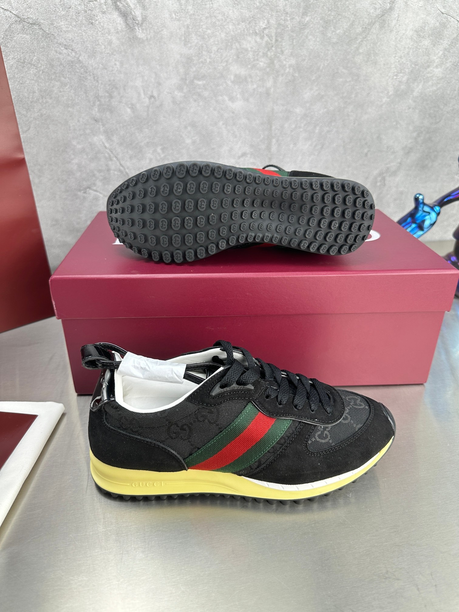 Gucci Male Sneakers Breathable M-s
