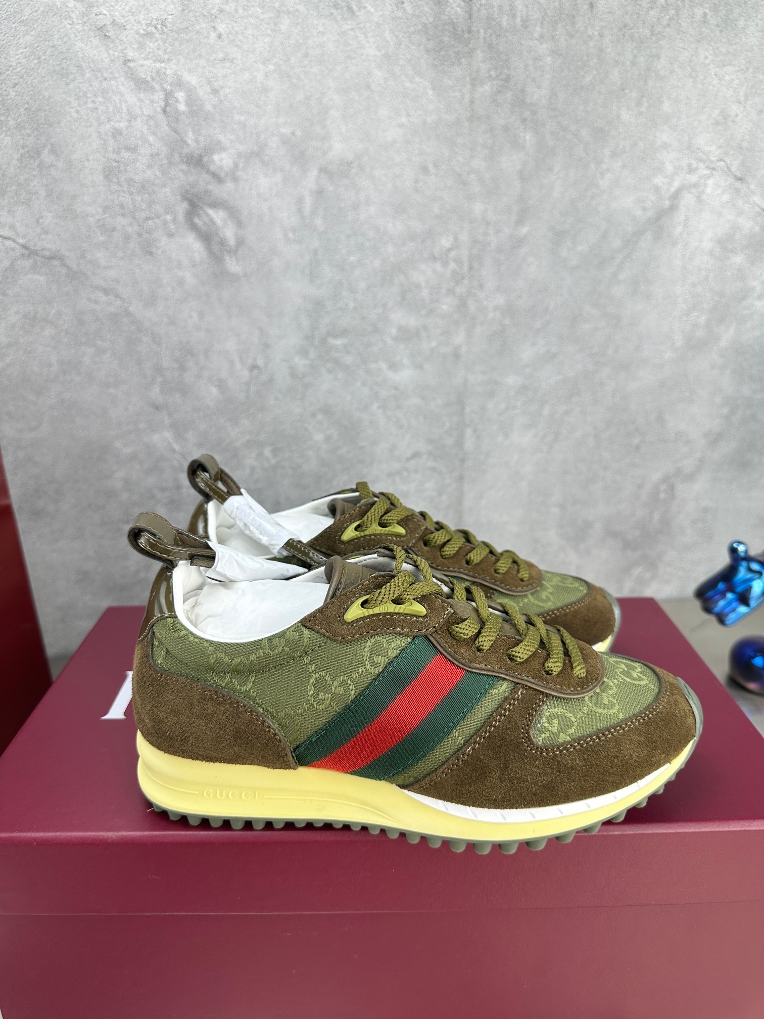 Gucci Male Sneakers Breathable M-s