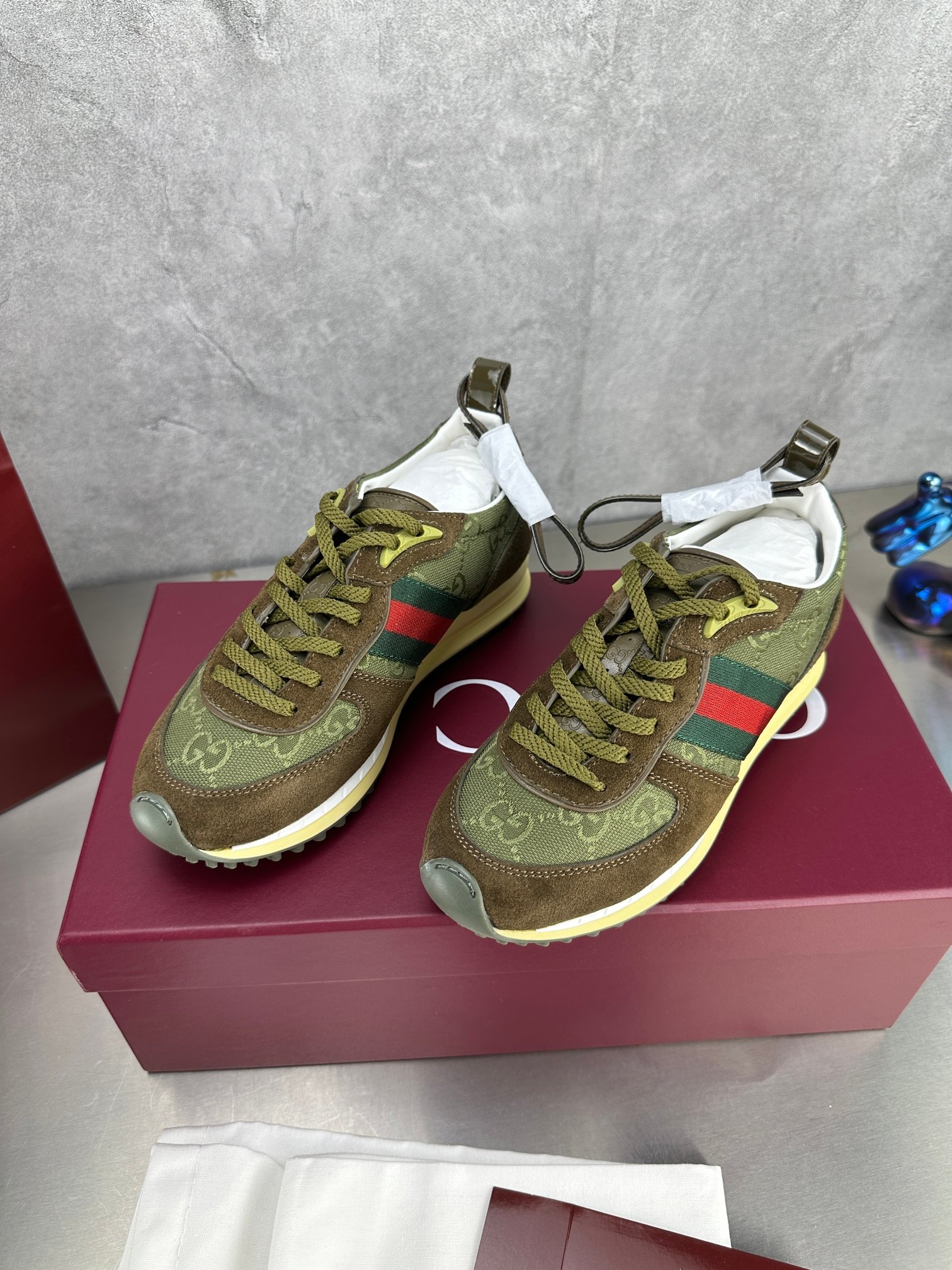 Gucci Male Sneakers Breathable M-s