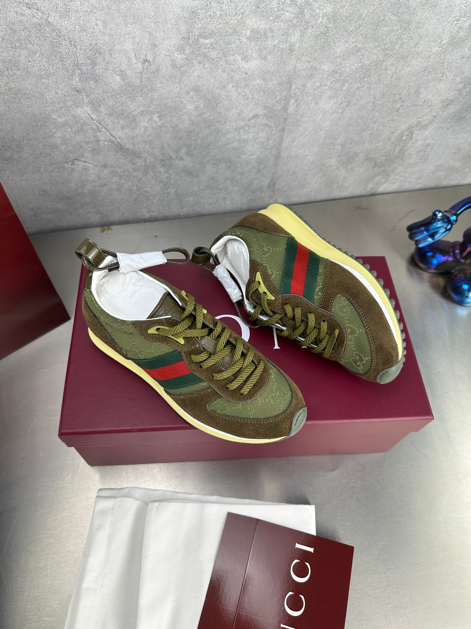 Gucci Male Sneakers Breathable M-s