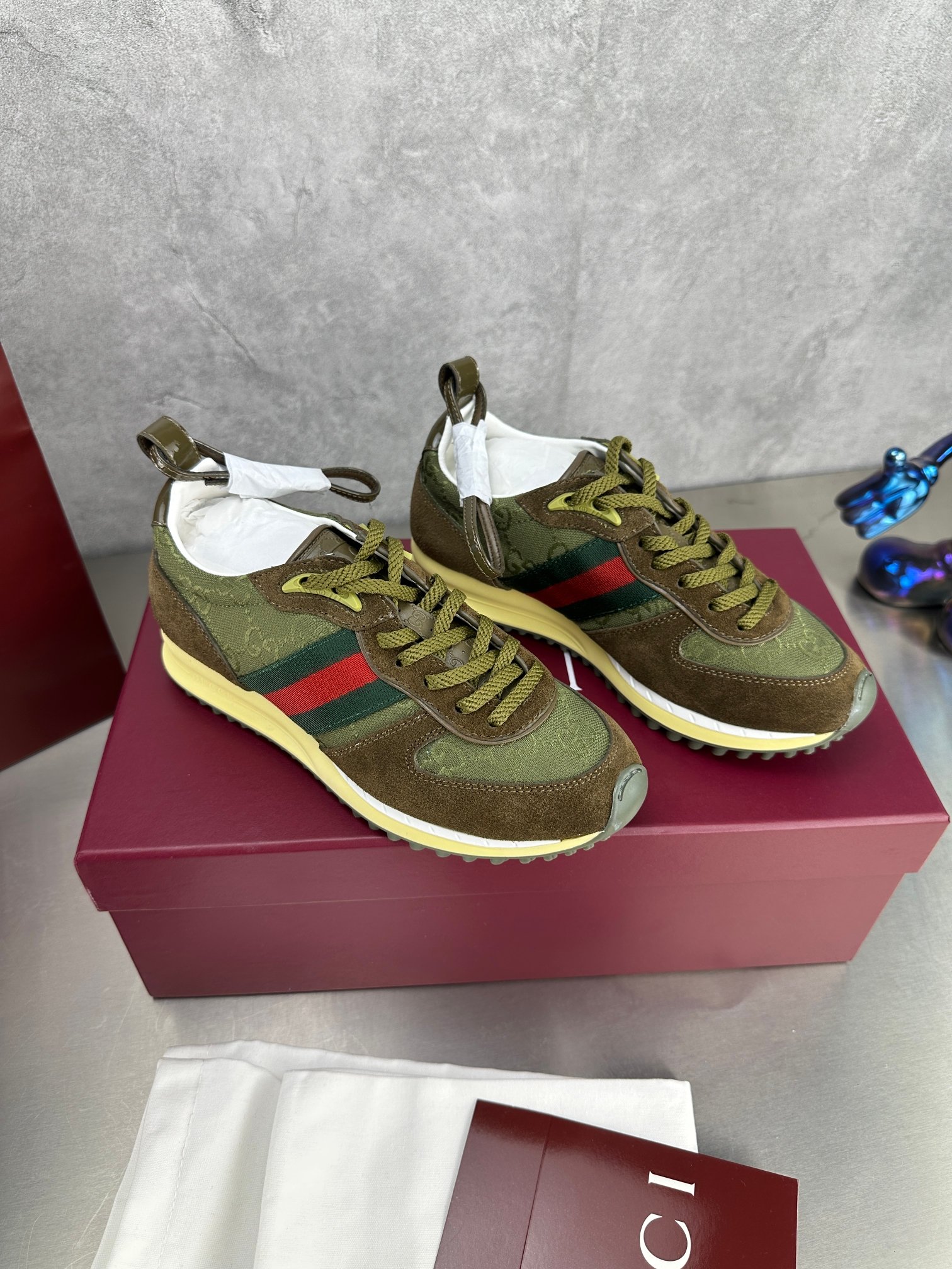 Gucci Male Sneakers Breathable M-s