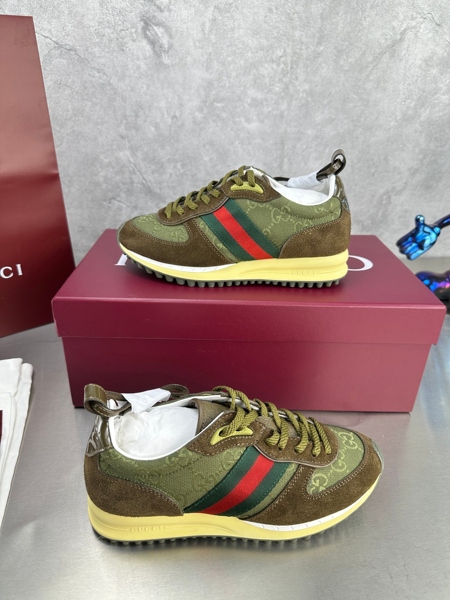 Gucci Male Sneakers Breathable M-s