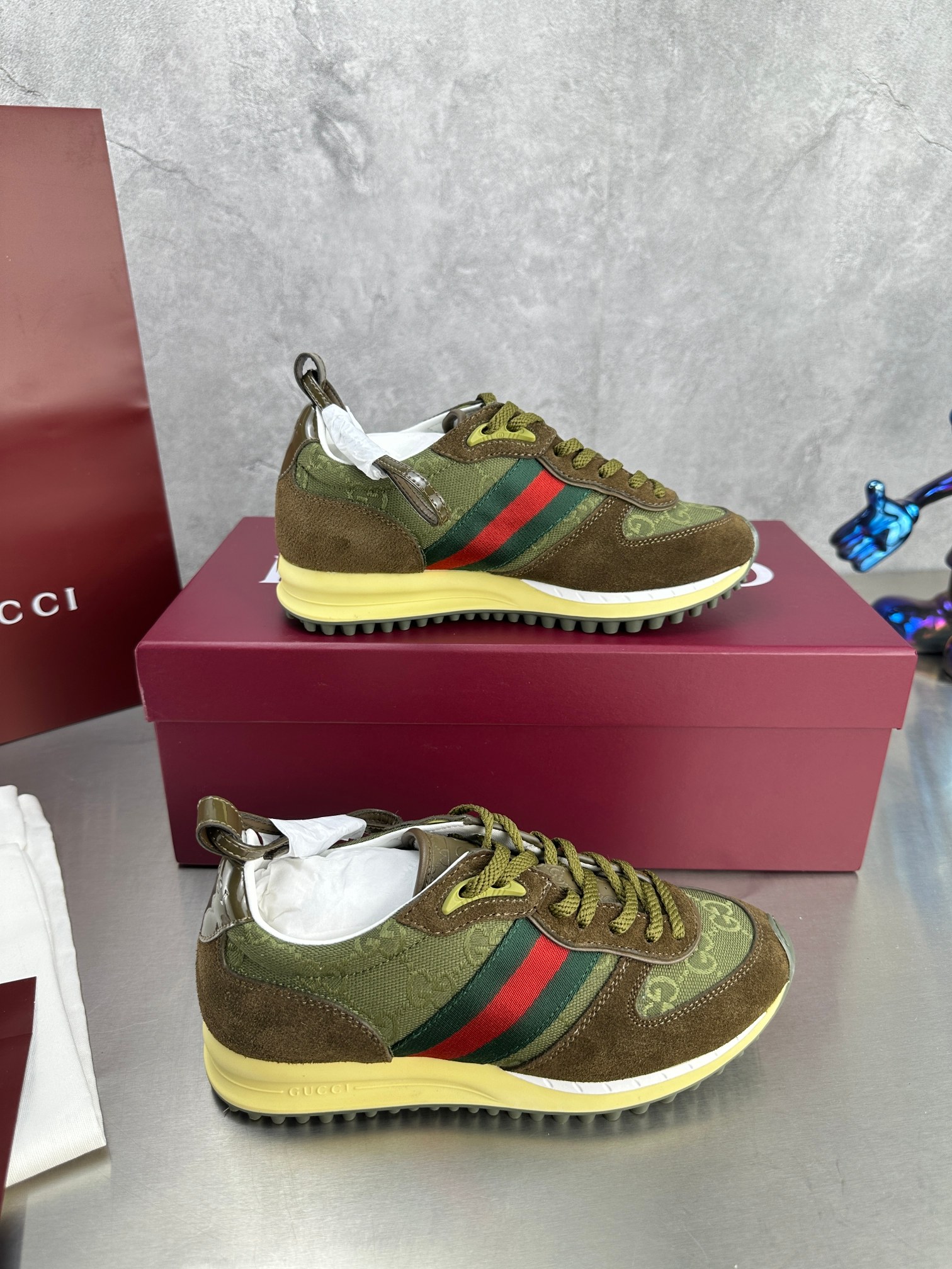 Gucci Male Sneakers Breathable M-s