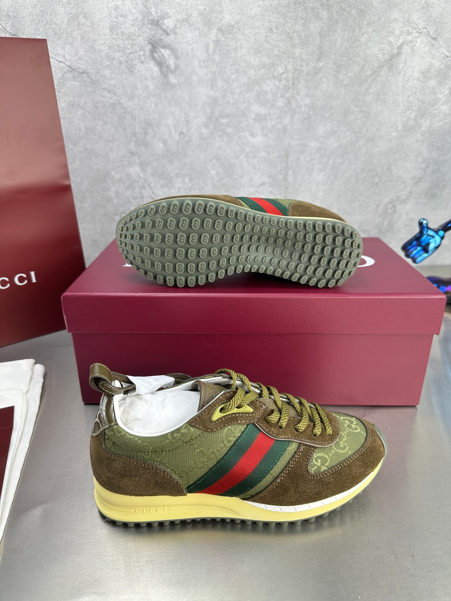 Gucci Male Sneakers Breathable M-s