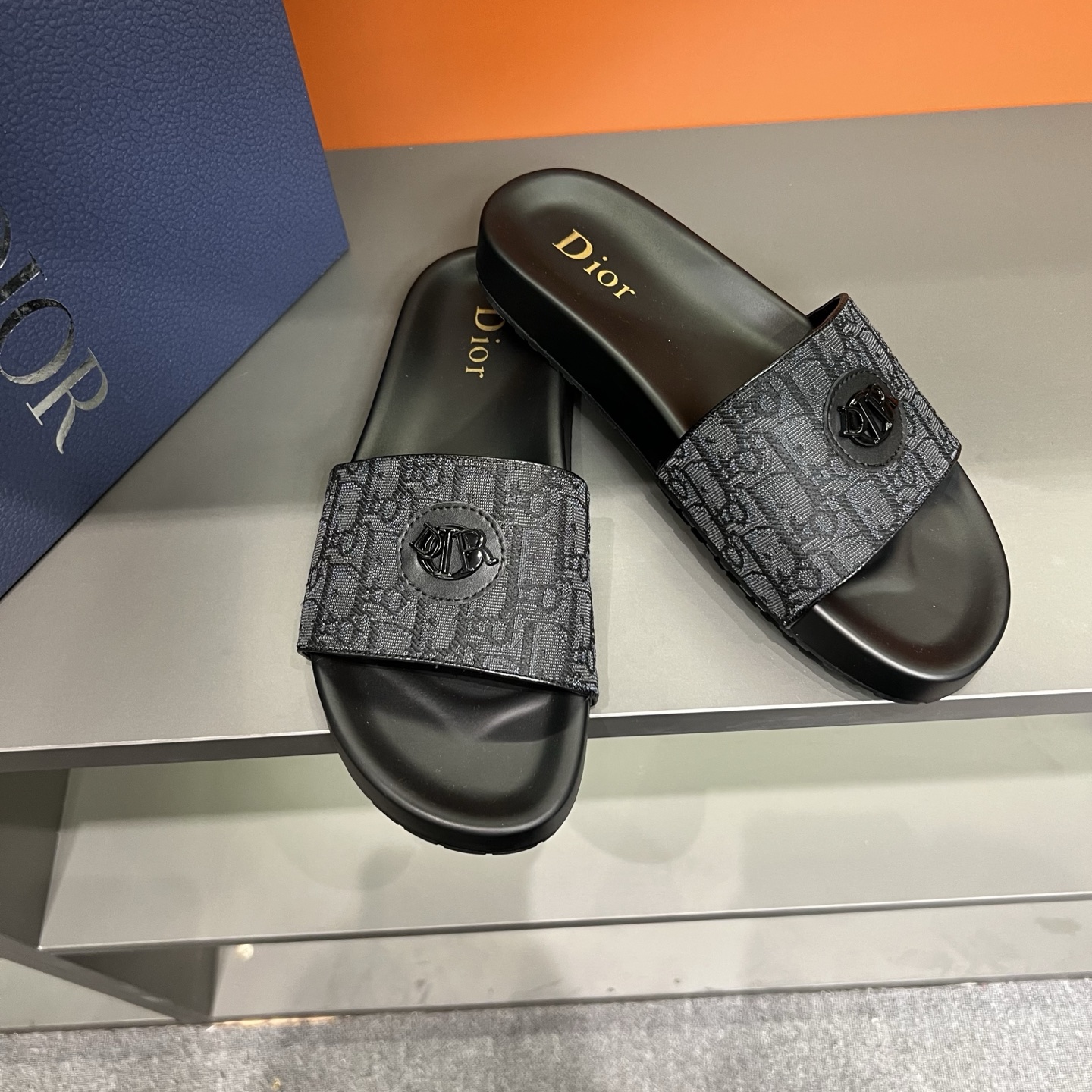 Dior Sandals Black M-l