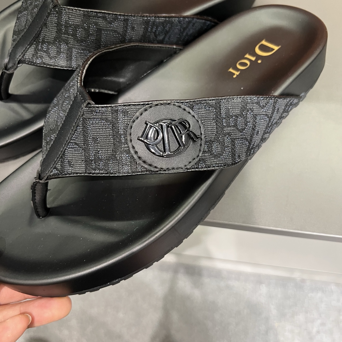 Dior Sandals Black M-l