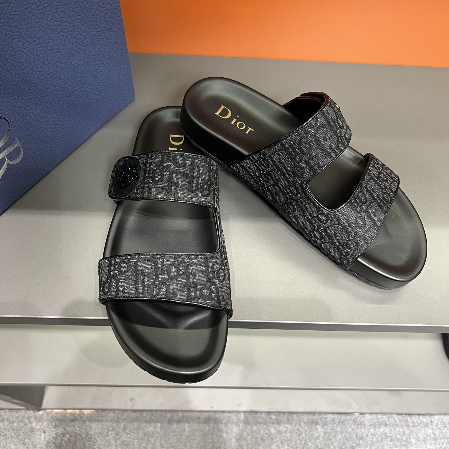 Dior Sandals Black M-l