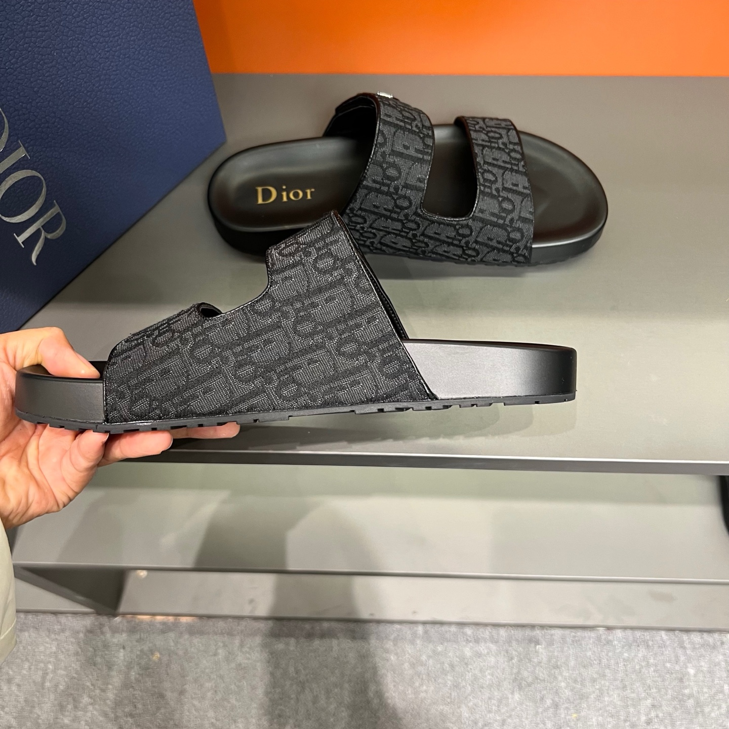 Dior Sandals Black M-l
