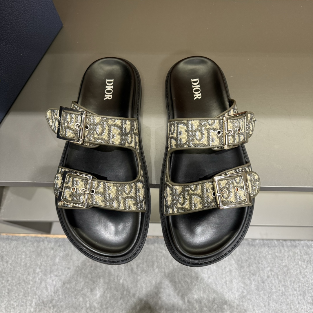 Dior Sandals Black M-l