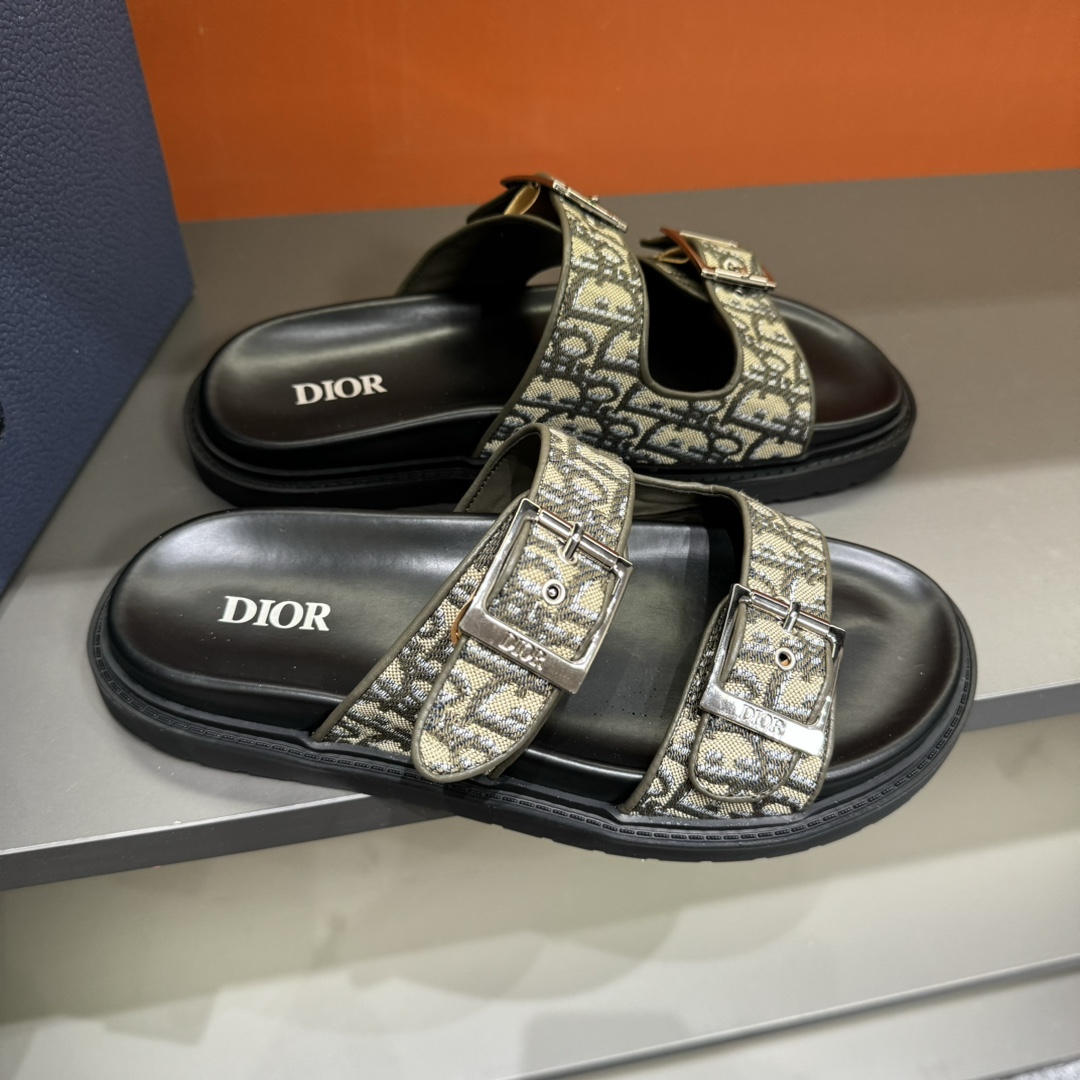 Dior Sandals Black M-l