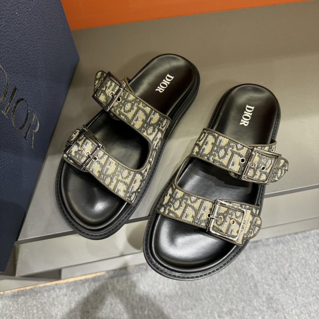 Dior Sandals Black M-l
