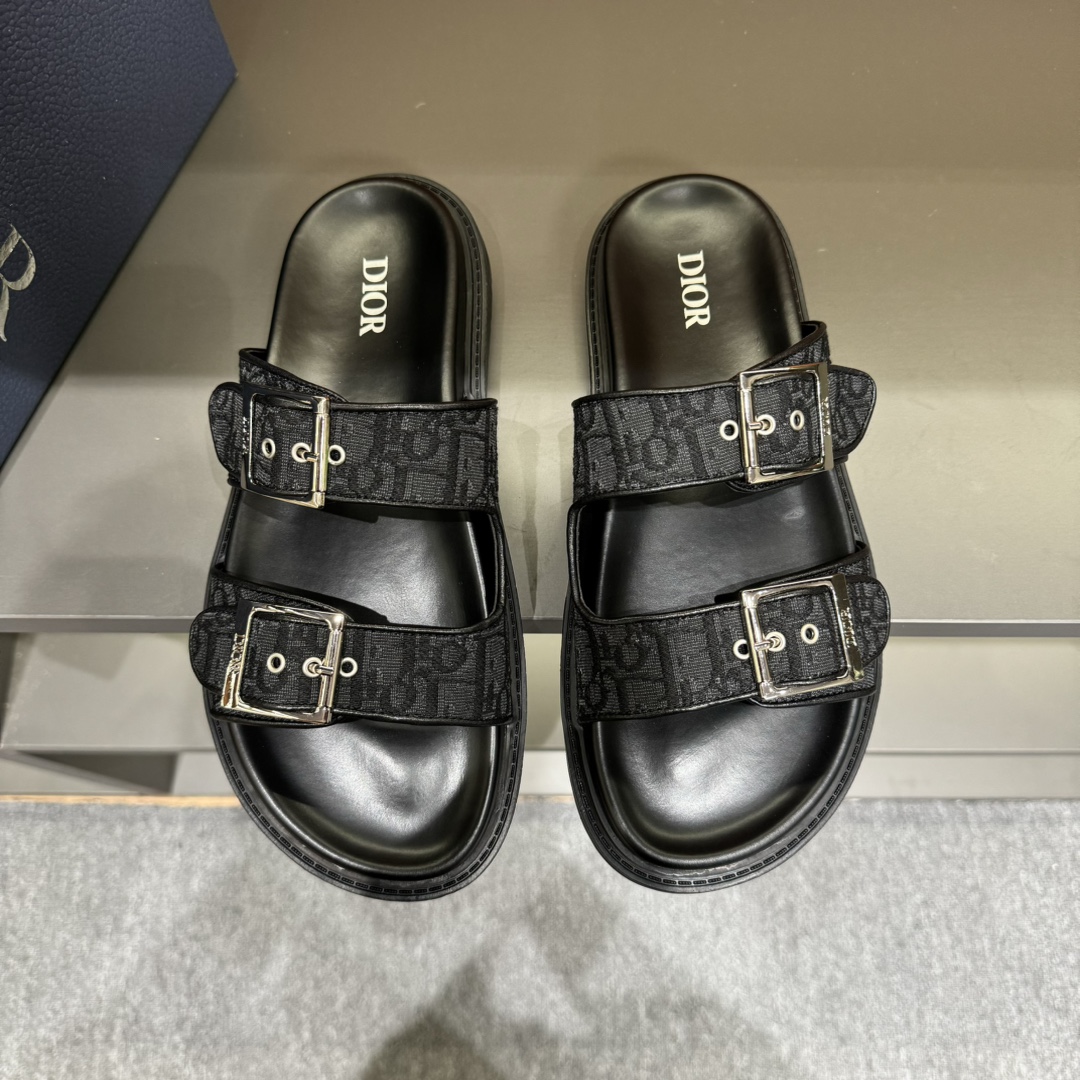 Dior Sandals Black M-l