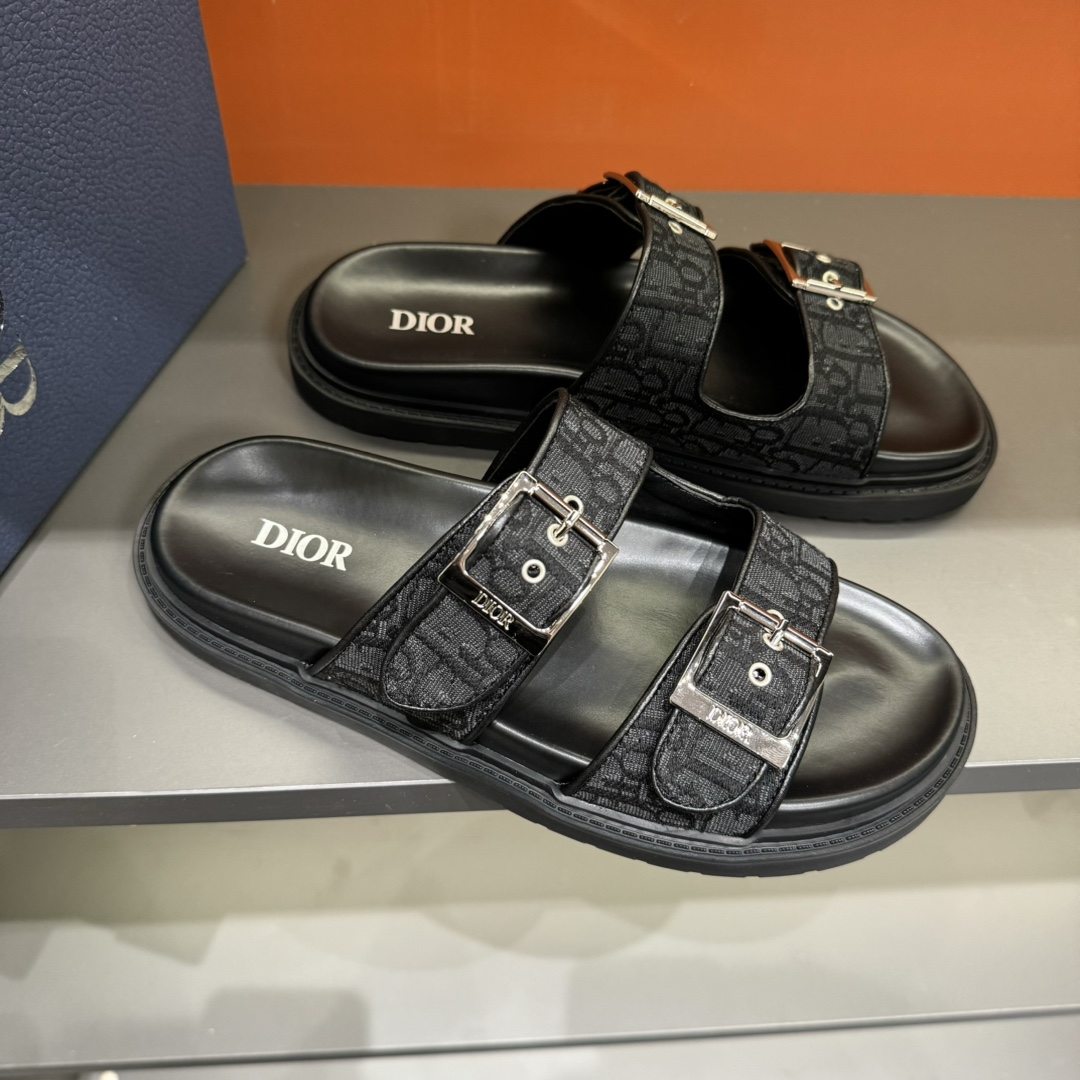 Dior Sandals Black M-l