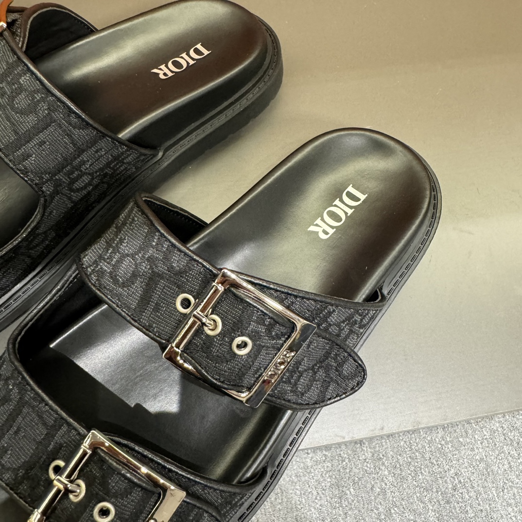 Dior Sandals Black M-l