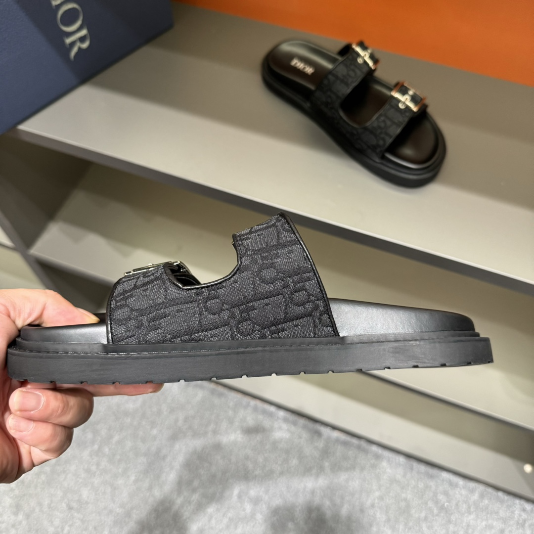 Dior Sandals Black M-l