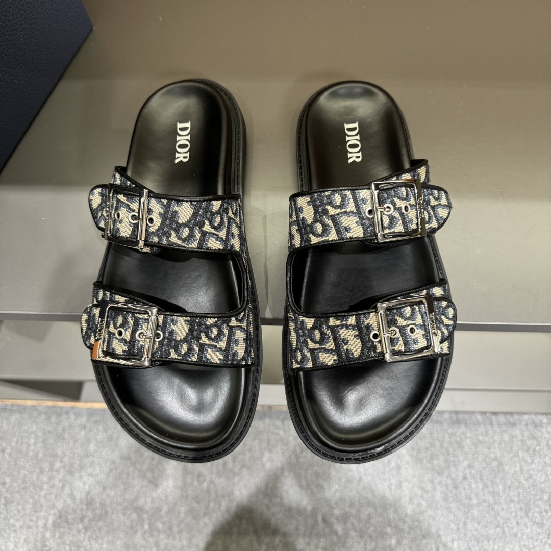 Dior Sandals Black M-l