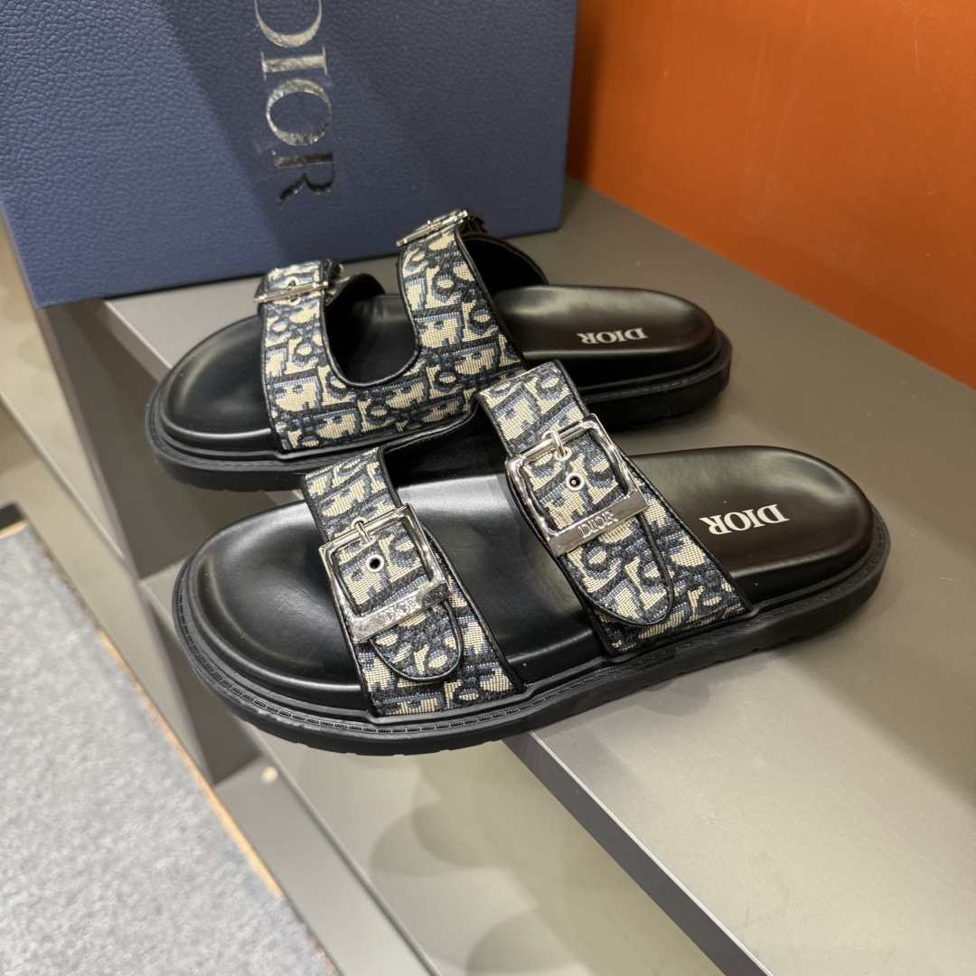 Dior Sandals Black M-l