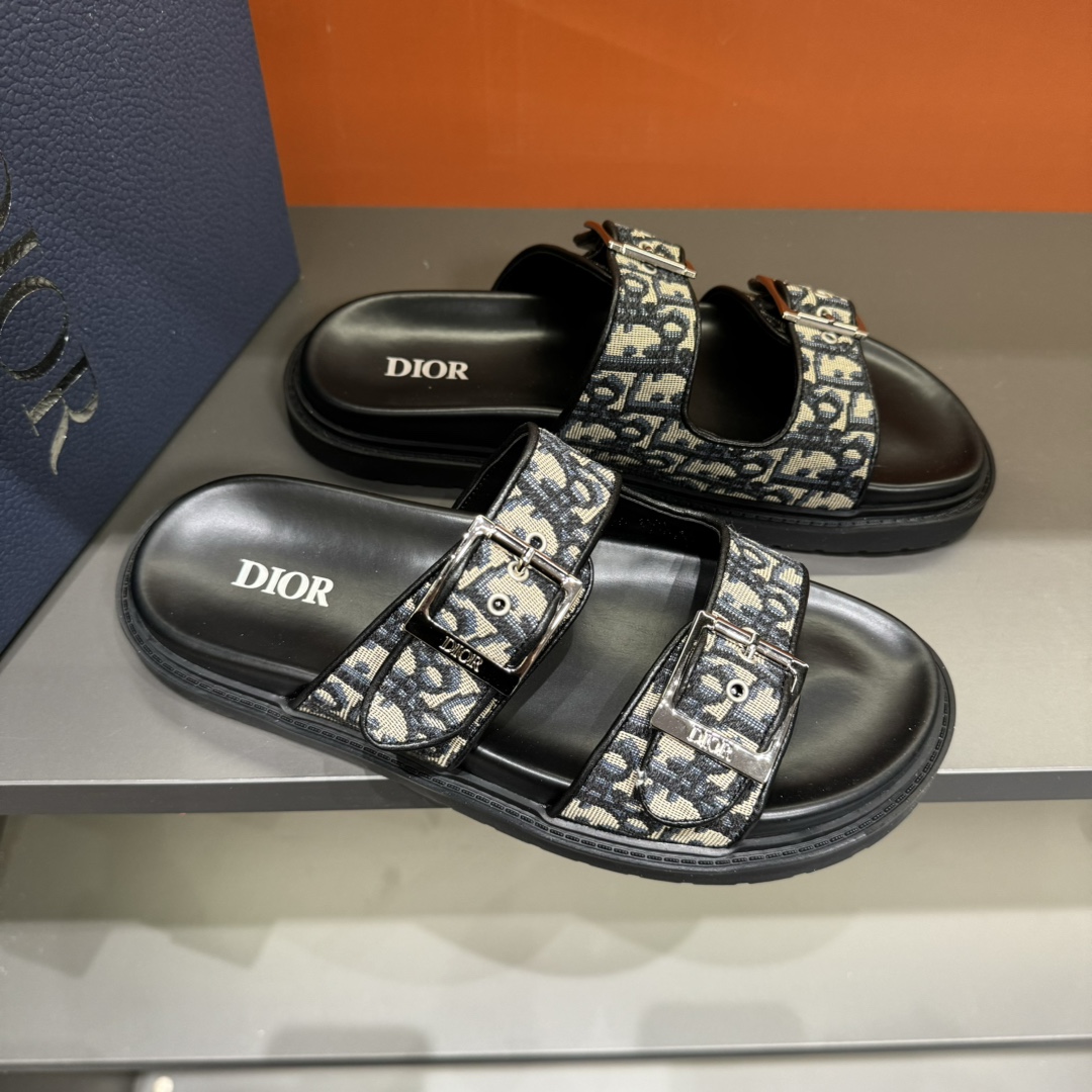 Dior Sandals Black M-l