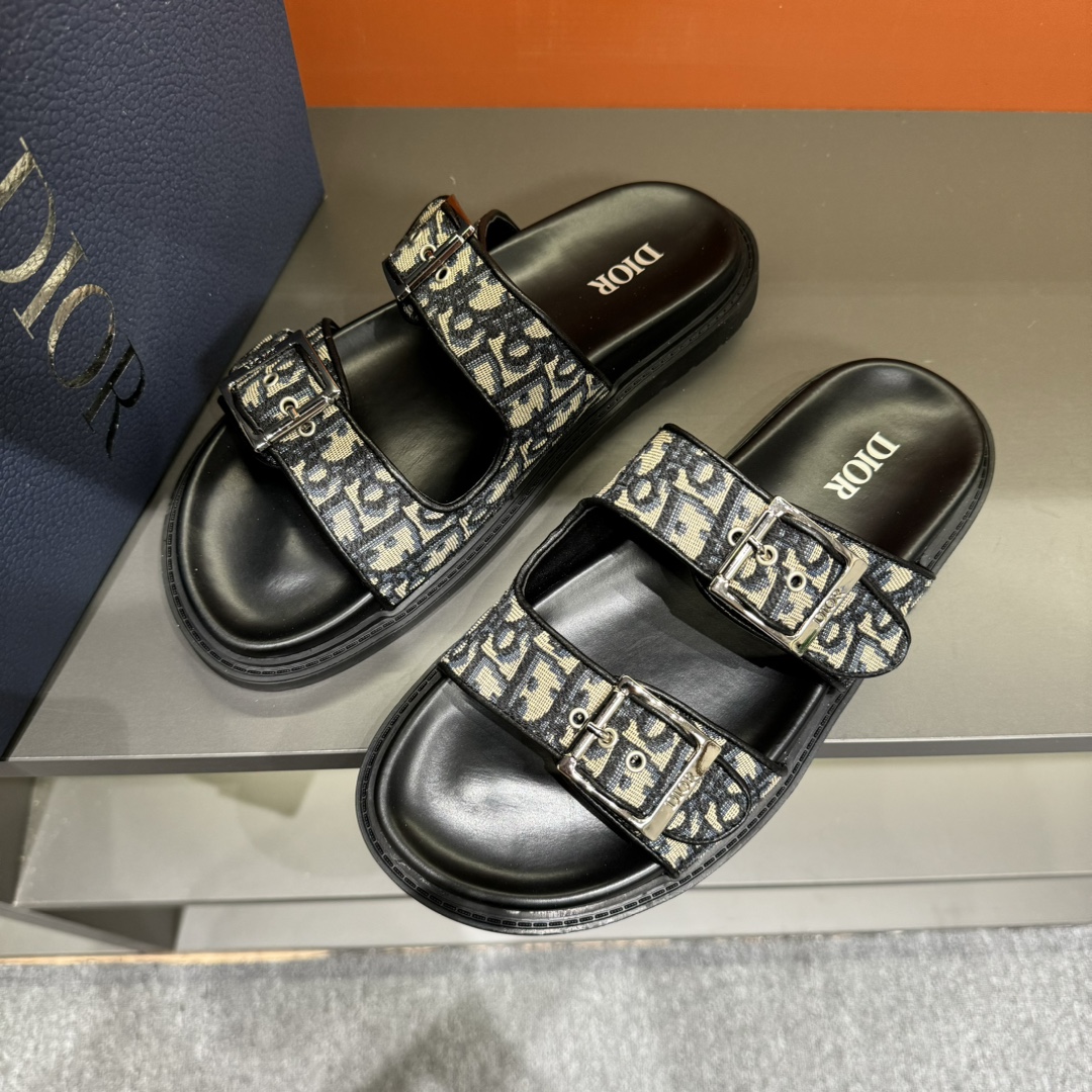 Dior Sandals Black M-l