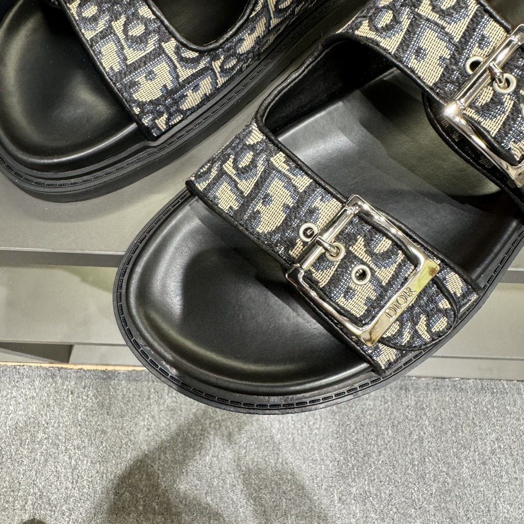 Dior Sandals Black M-l