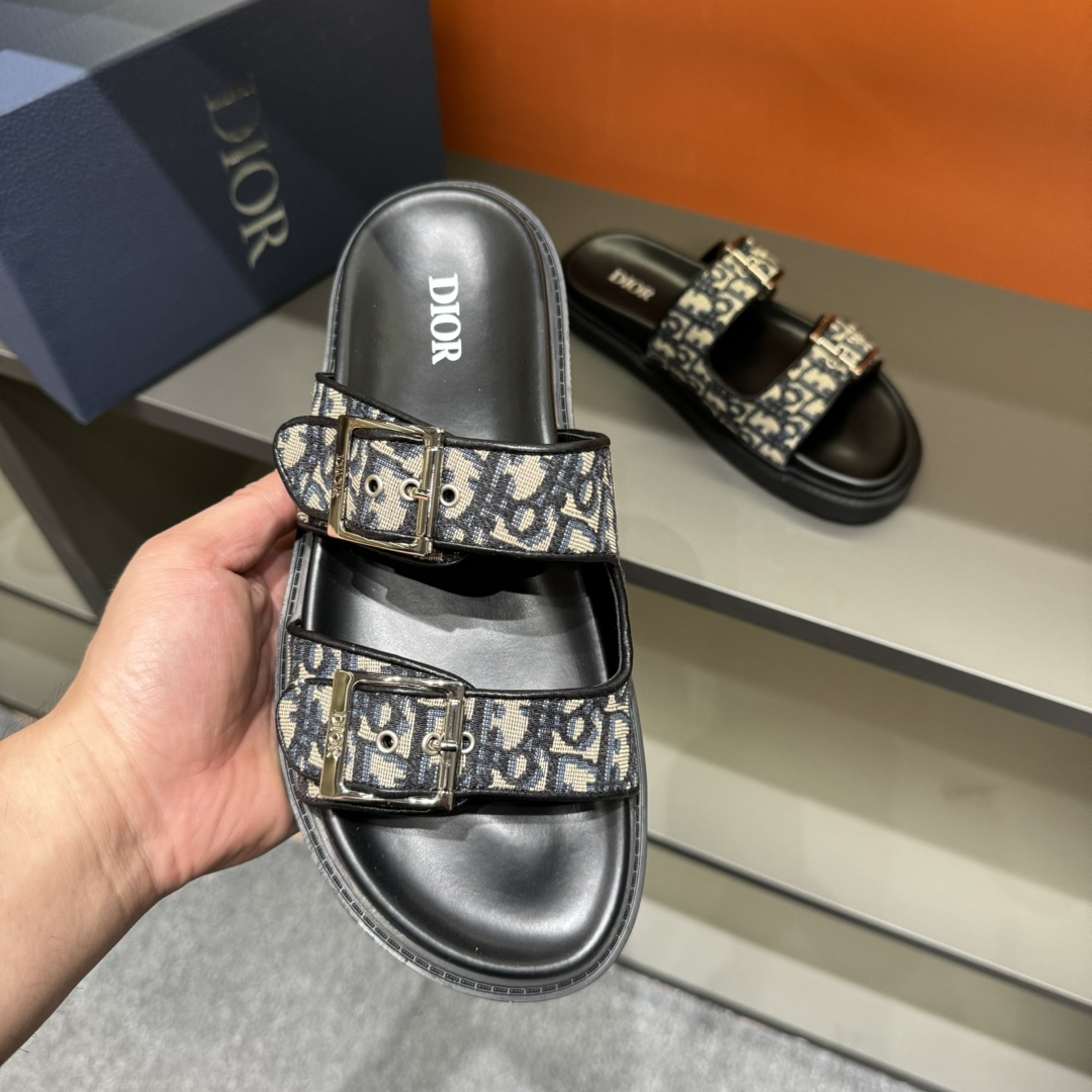 Dior Sandals Black M-l