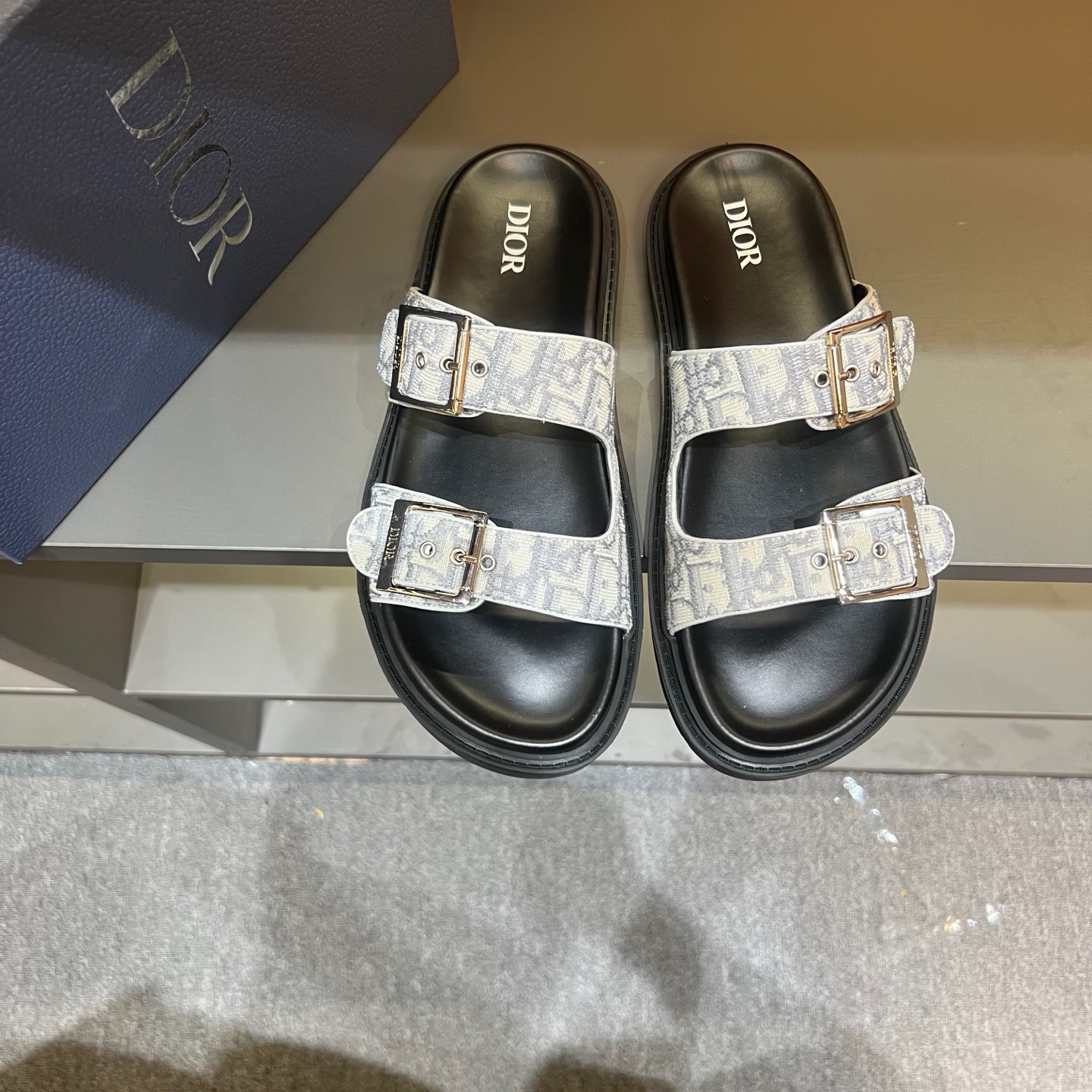 Dior Sandals Black M-l