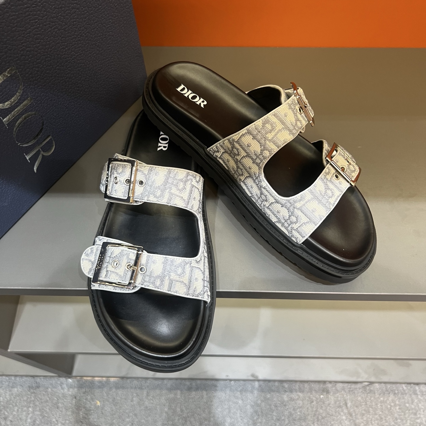 Dior Sandals Black M-l