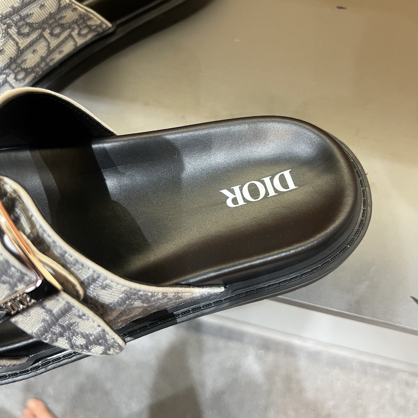 Dior Sandals Black M-l