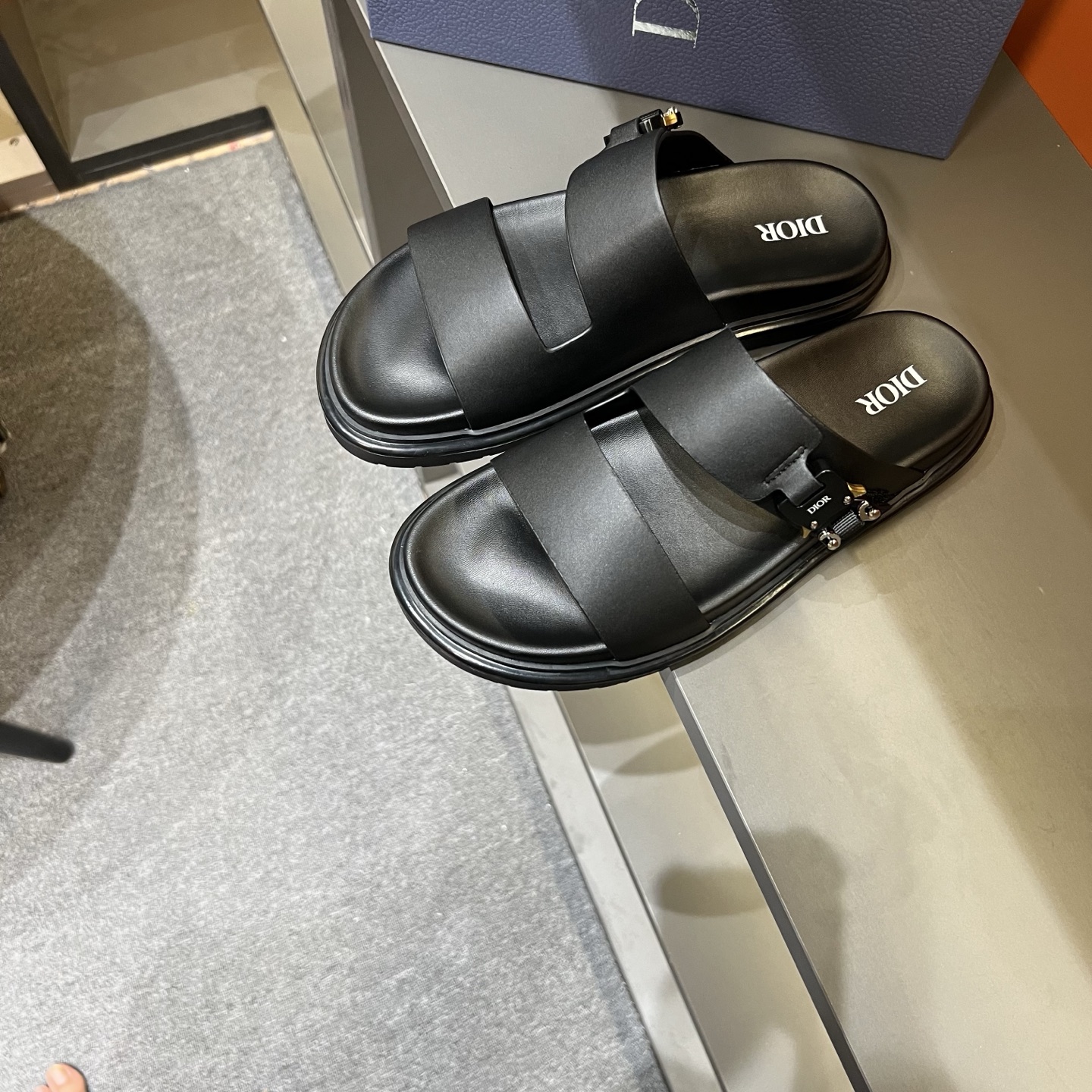 Dior Sandals Black M-l
