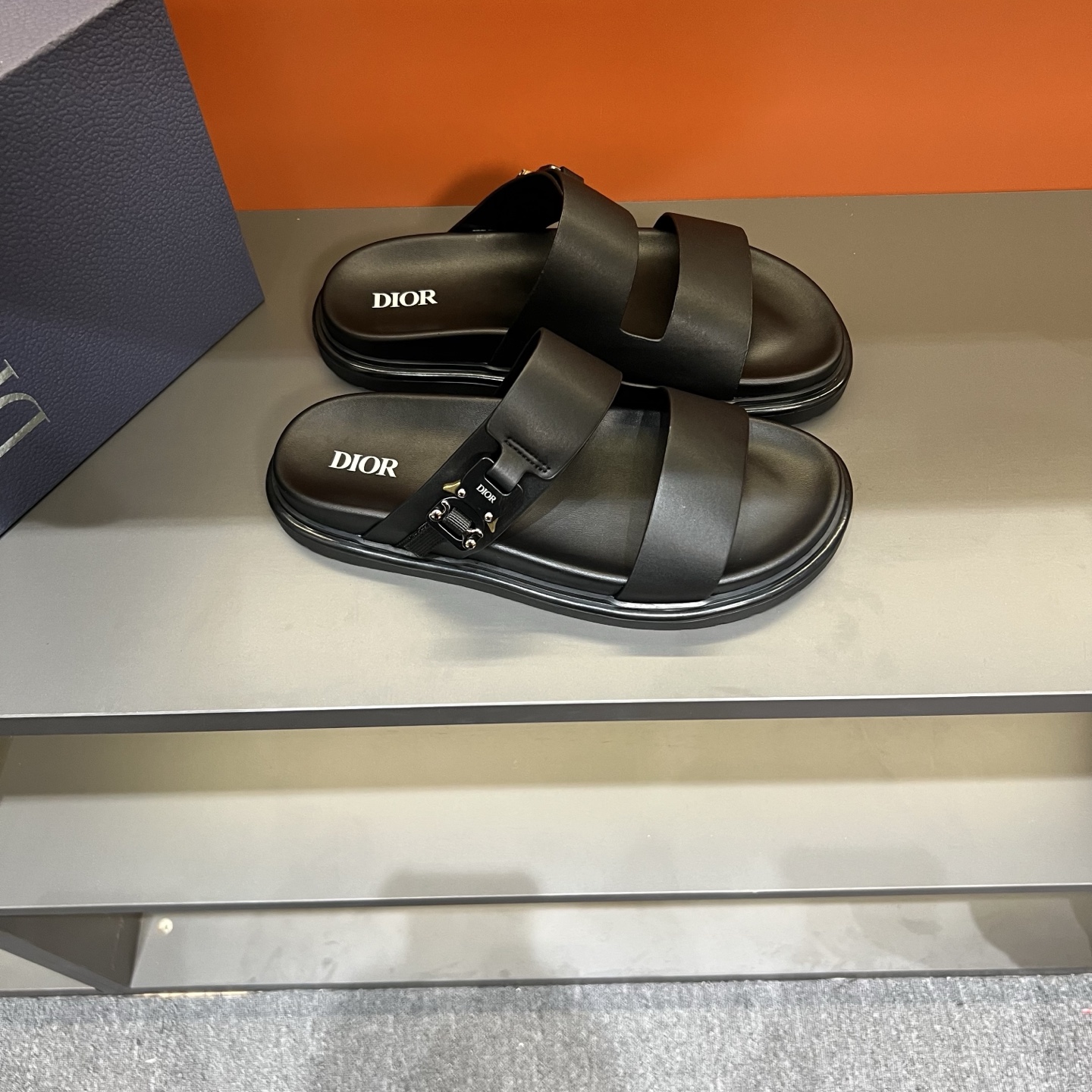 Dior Sandals Black M-l