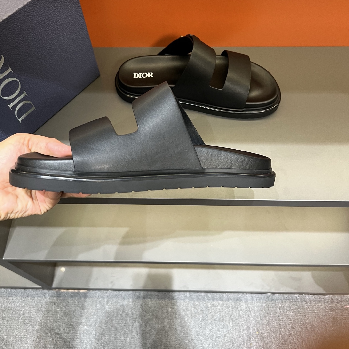 Dior Sandals Black M-l