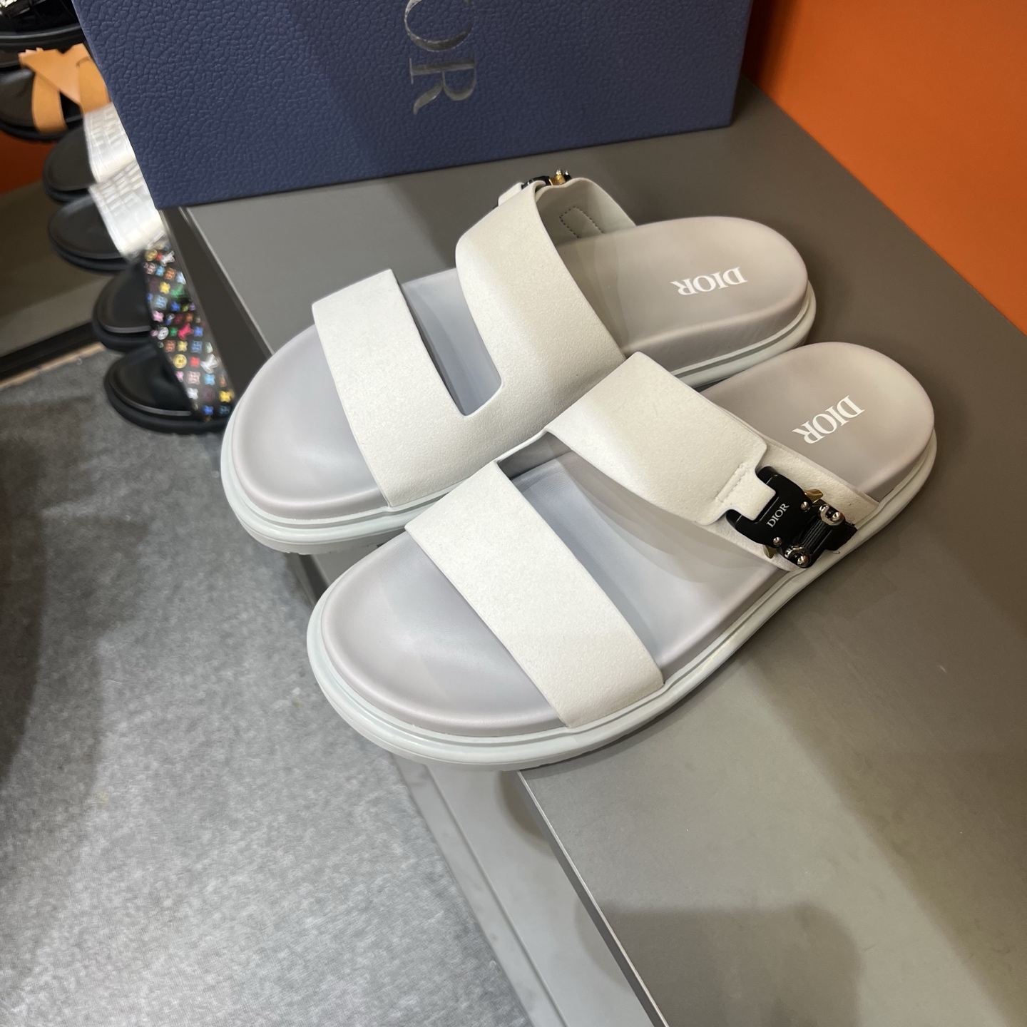 Dior Sandals Black M-l