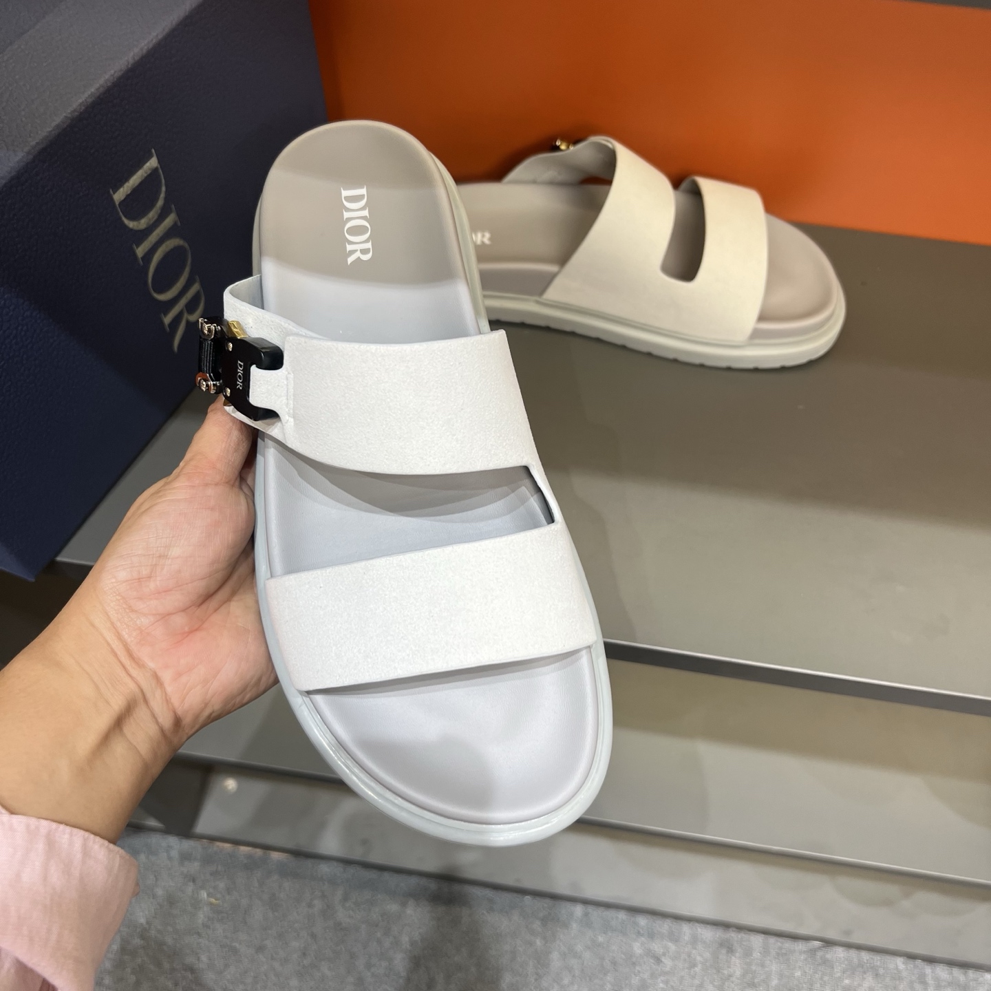 Dior Sandals Black M-l