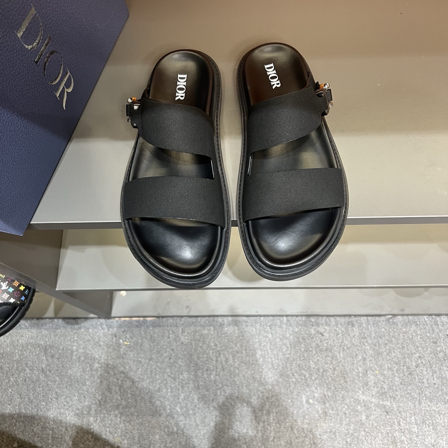 Dior Sandals Black M-l