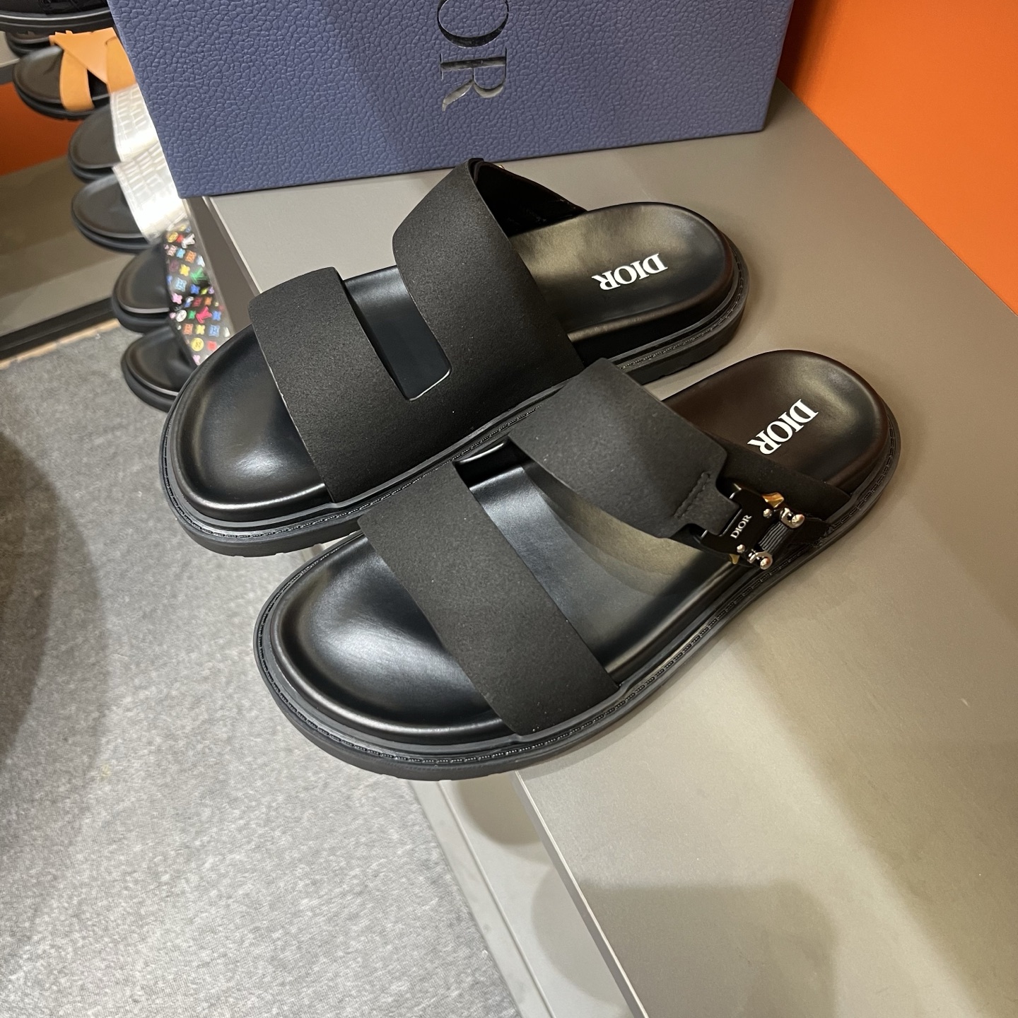 Dior Sandals Black M-l