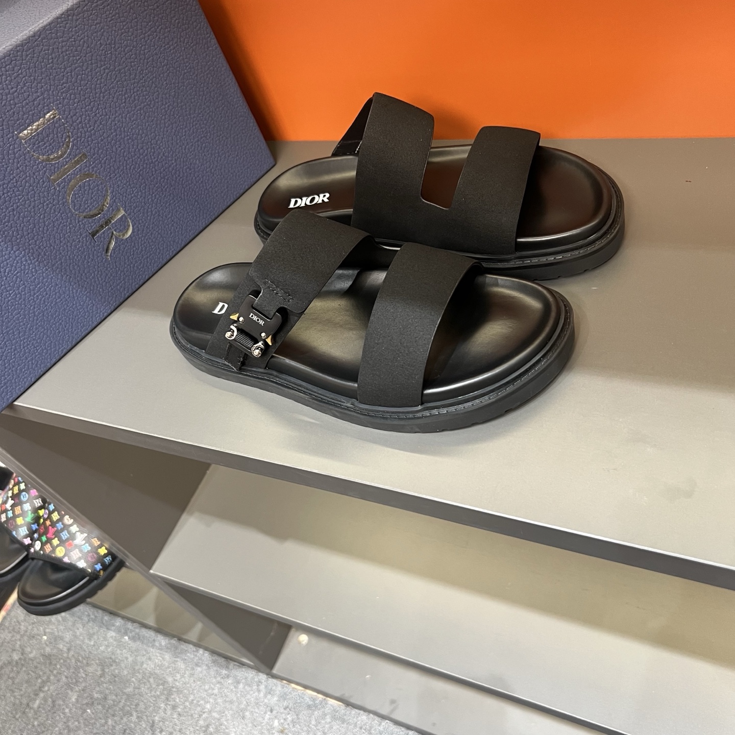 Dior Sandals Black M-l